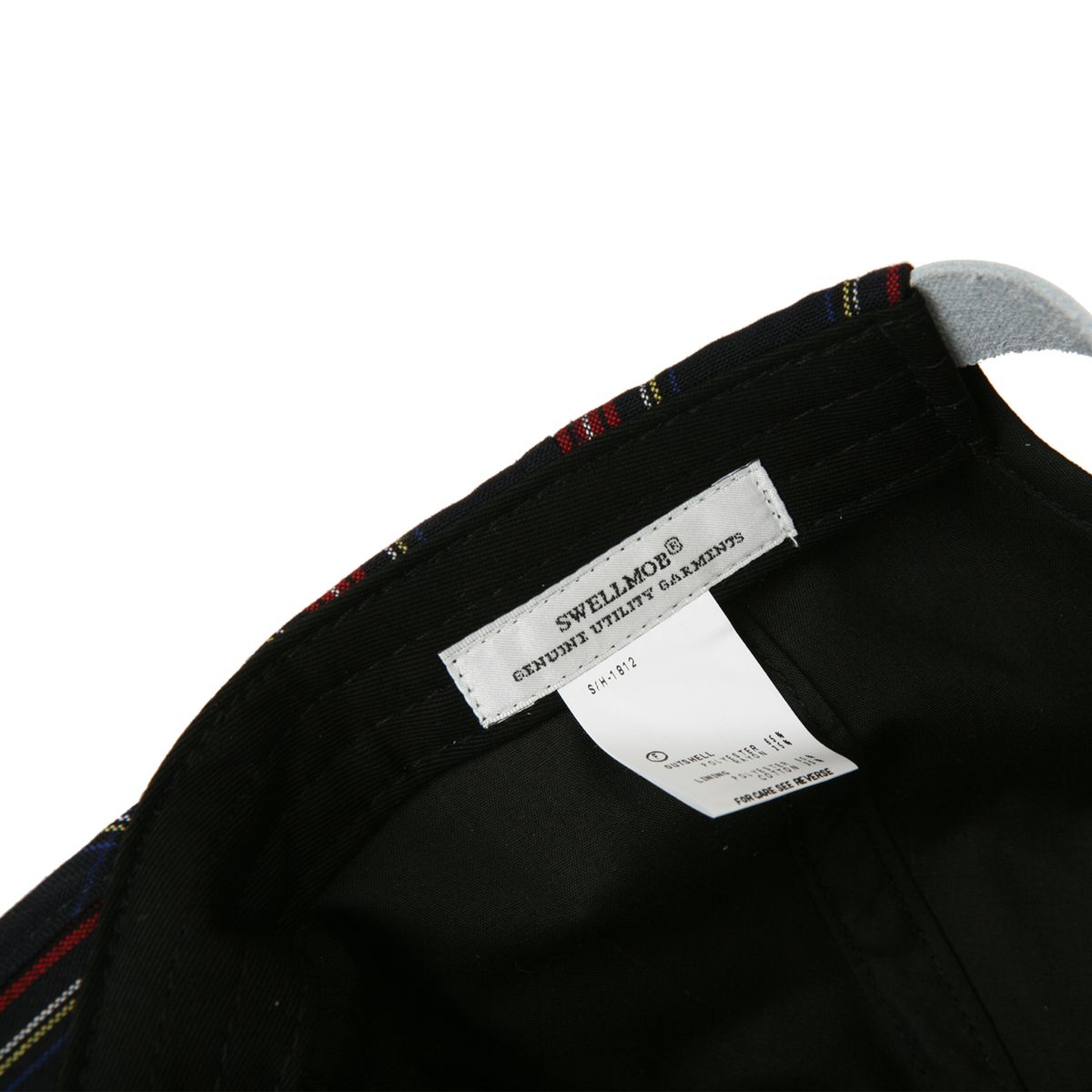 스웰맙(SWELLMOB) swellmob TARTAN trucker cap -navy-