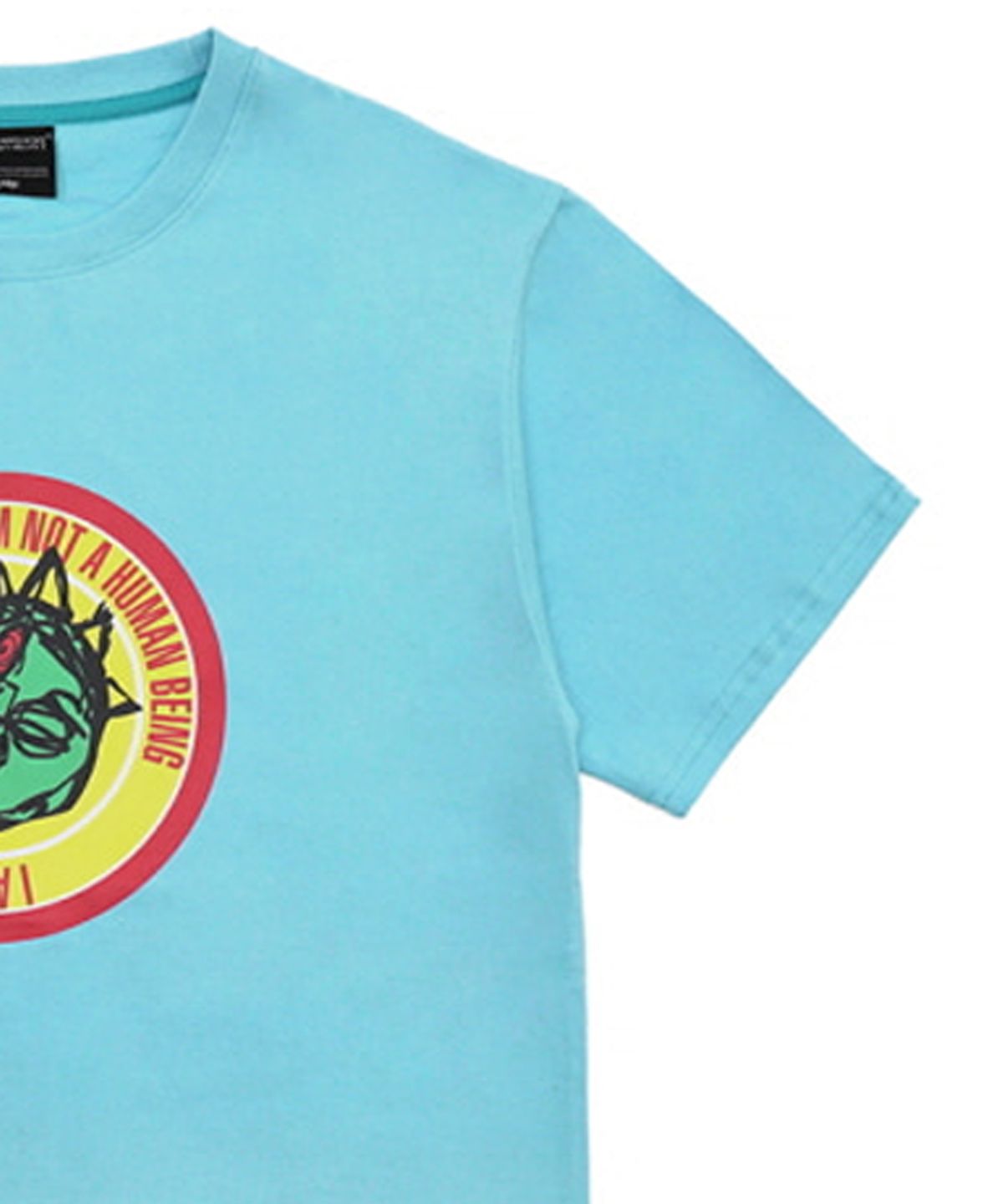 아임낫어휴먼비잉(I AM NOT A HUMAN BEING) DINO LOGO T-SHIRT - SKY BLUE