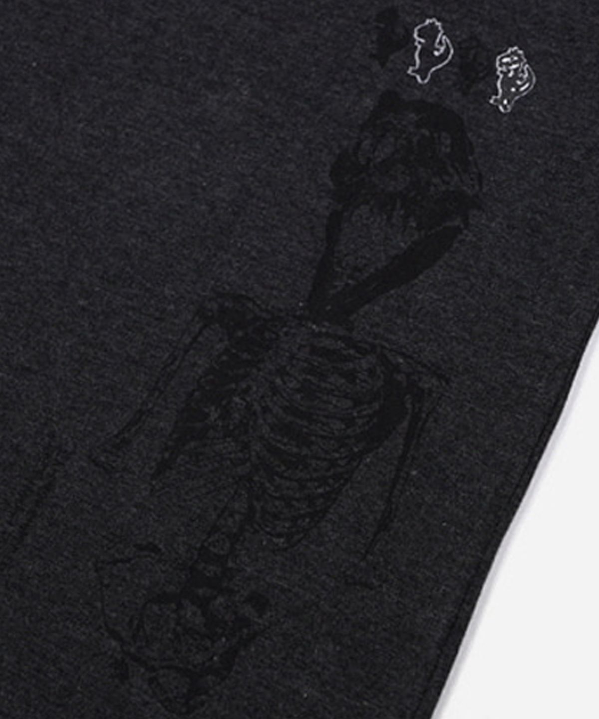 아임낫어휴먼비잉(I AM NOT A HUMAN BEING) TORSO T-SHIRT - CHARCOAL GREY