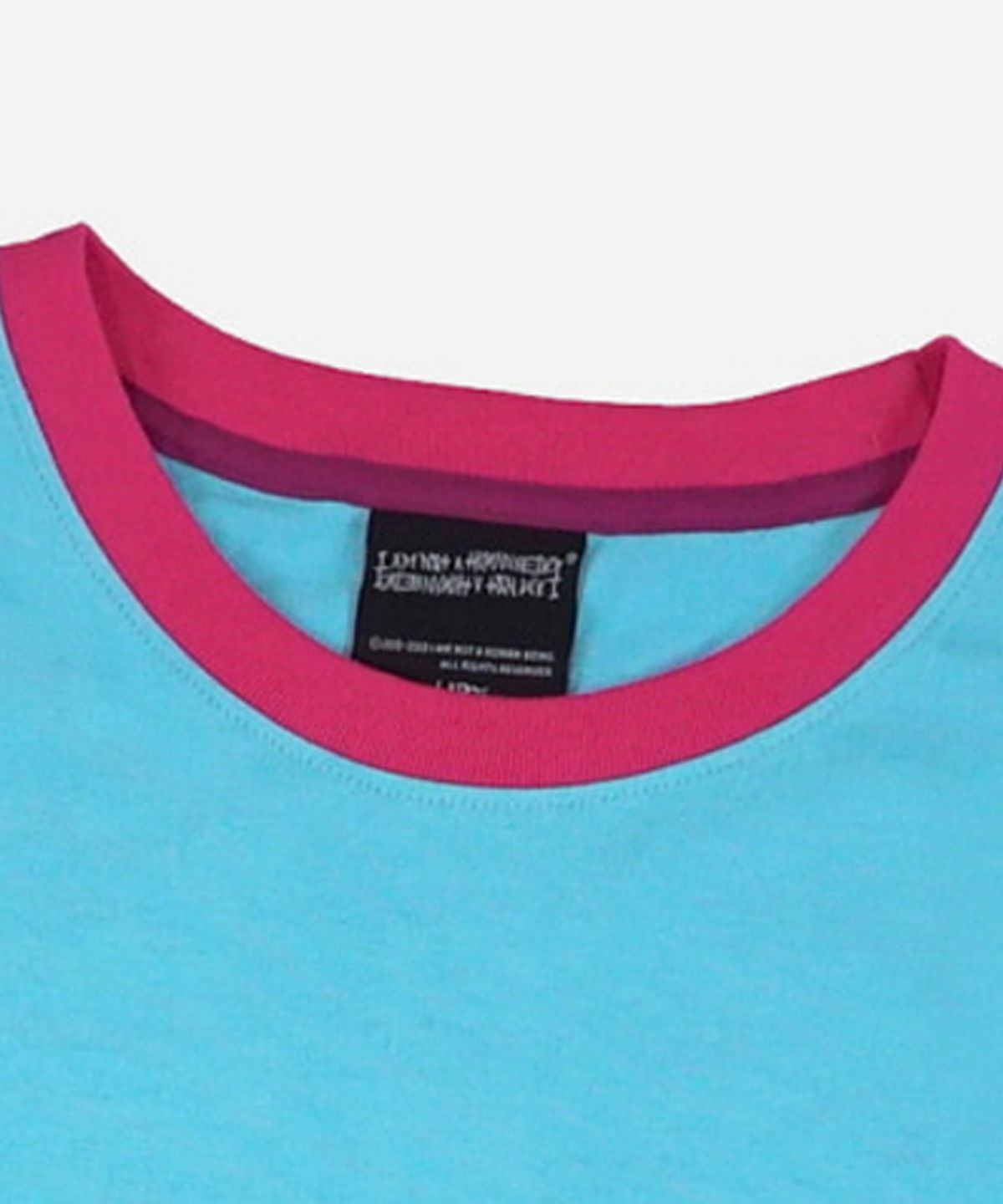 아임낫어휴먼비잉(I AM NOT A HUMAN BEING) FIRE CRACKER LOGO T-SHIRT - SKY BLUE