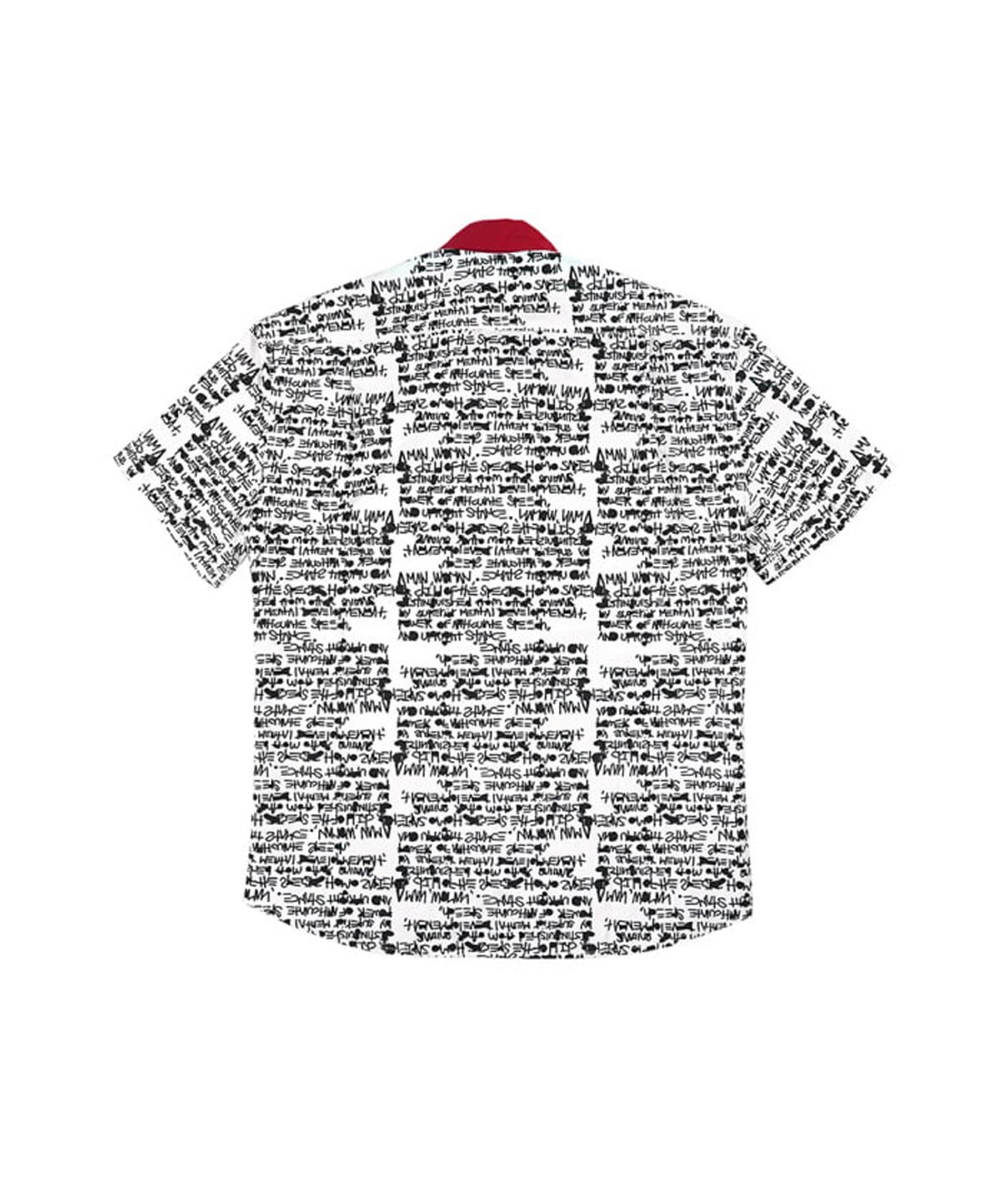 아임낫어휴먼비잉(I AM NOT A HUMAN BEING) NOT A HUMANBEING HAWAIIAN SHIRTS - WHITE