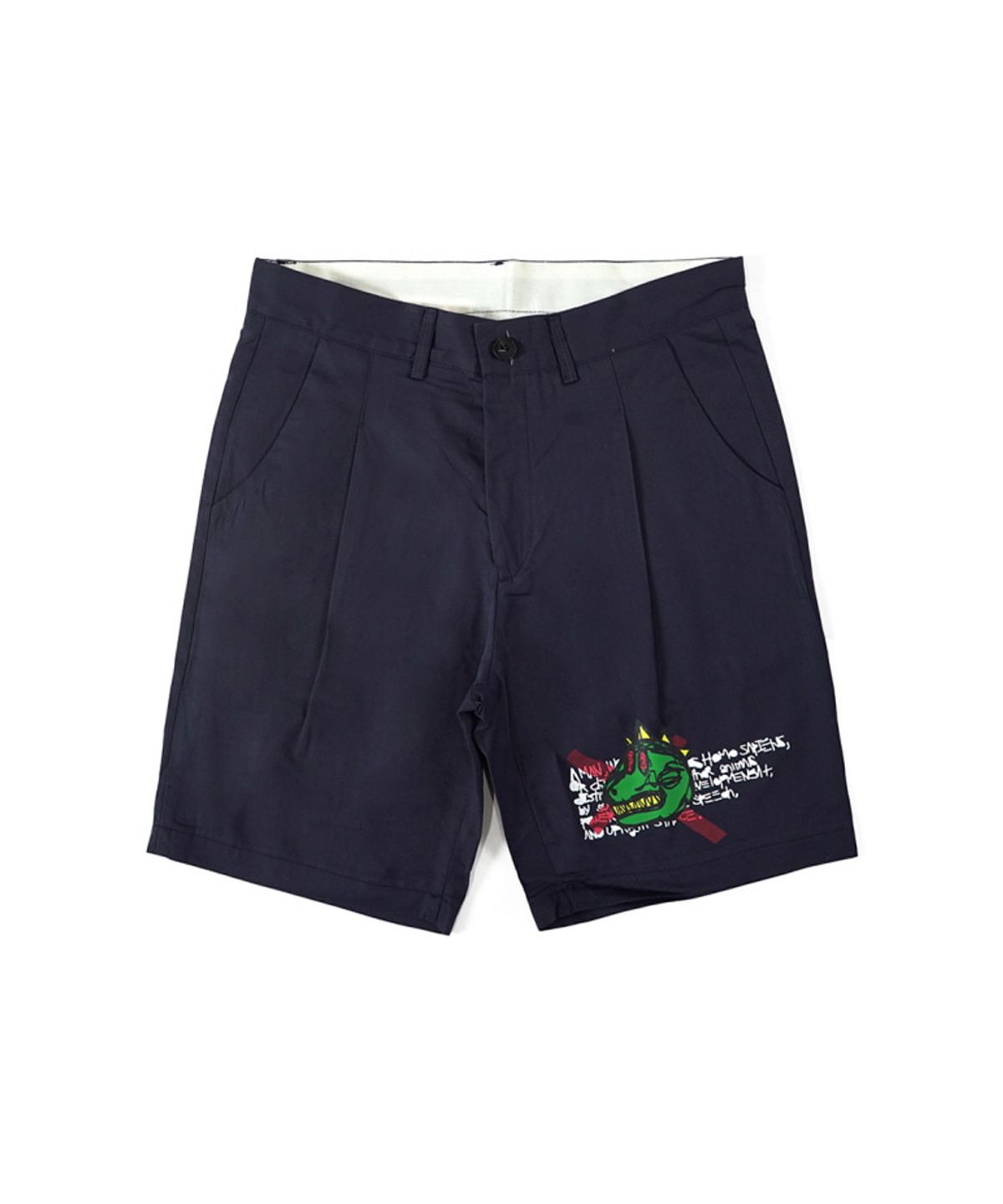 아임낫어휴먼비잉(I AM NOT A HUMAN BEING) NOT A HUMANBEING SHORTS - NAVY
