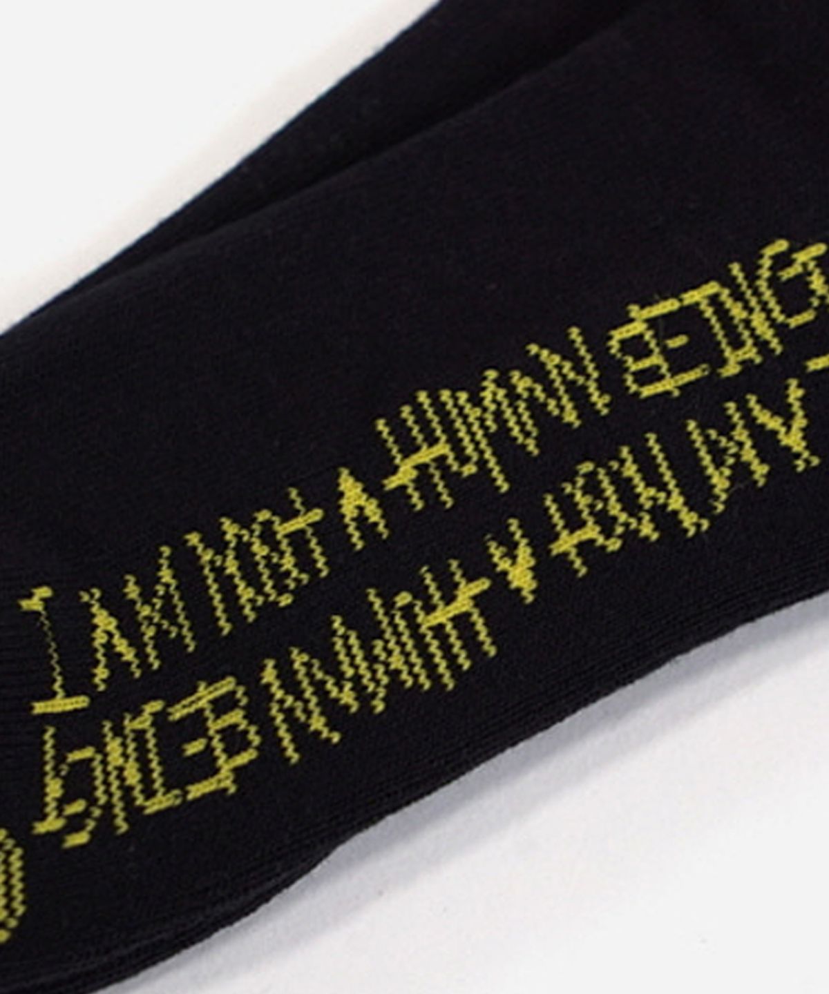 아임낫어휴먼비잉(I AM NOT A HUMAN BEING) DINO LOGO SOCKS - BLACK