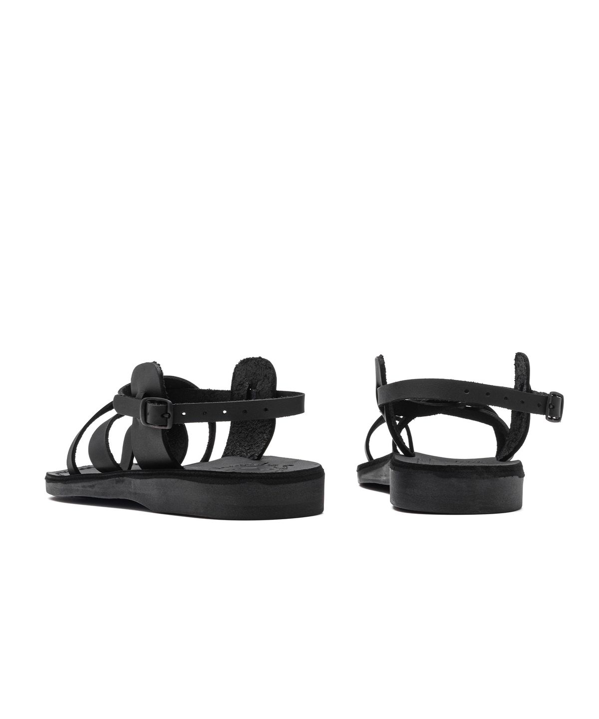 예루살렘 샌들(JERUSALEM SANDALS) 6 THE GOOD SHEPHERD BUCKLE-BLACK (더 굿 셰퍼드 버클)