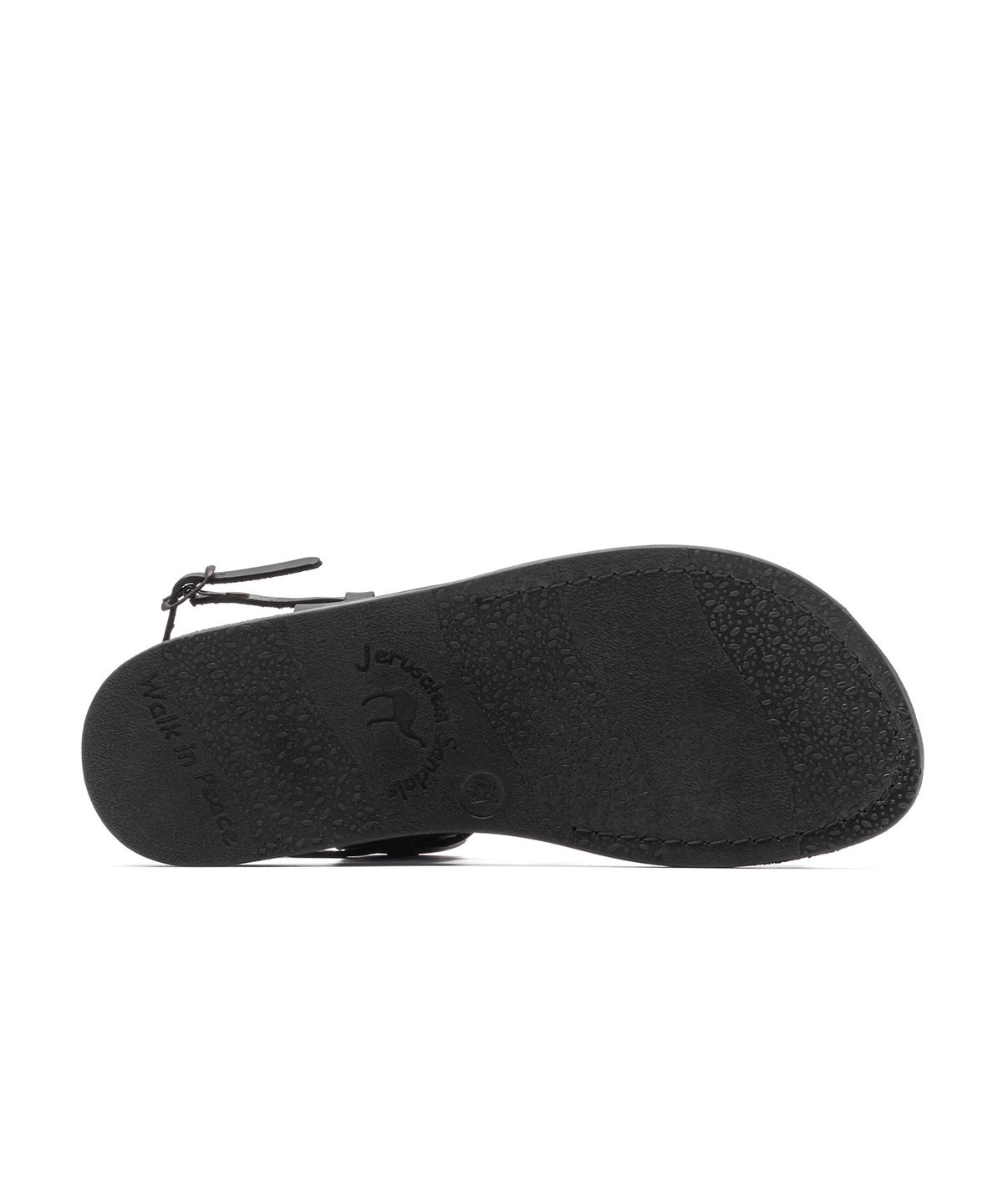 예루살렘 샌들(JERUSALEM SANDALS) 6 THE GOOD SHEPHERD BUCKLE-BLACK (더 굿 셰퍼드 버클)
