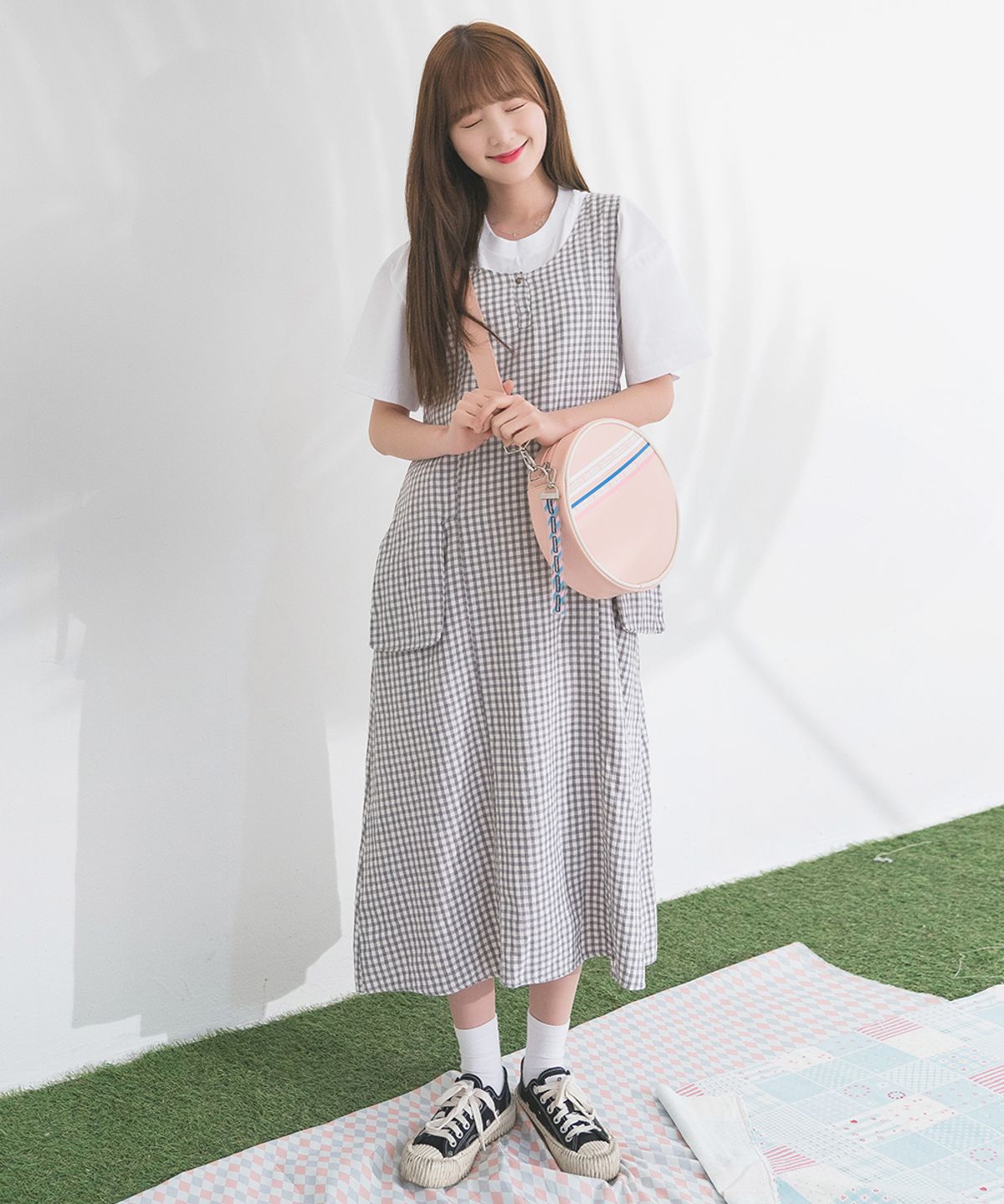 르마인(LEMINE) 써클백(핑크)