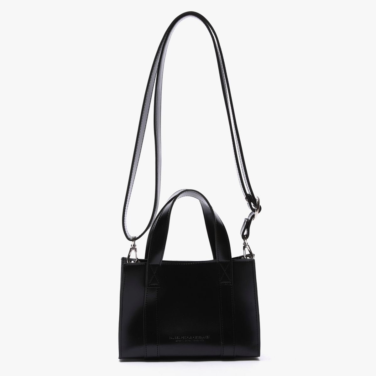 피스메이커(PIECE MAKER) LEATHER 3WAY MINI BAG (BLACK)
