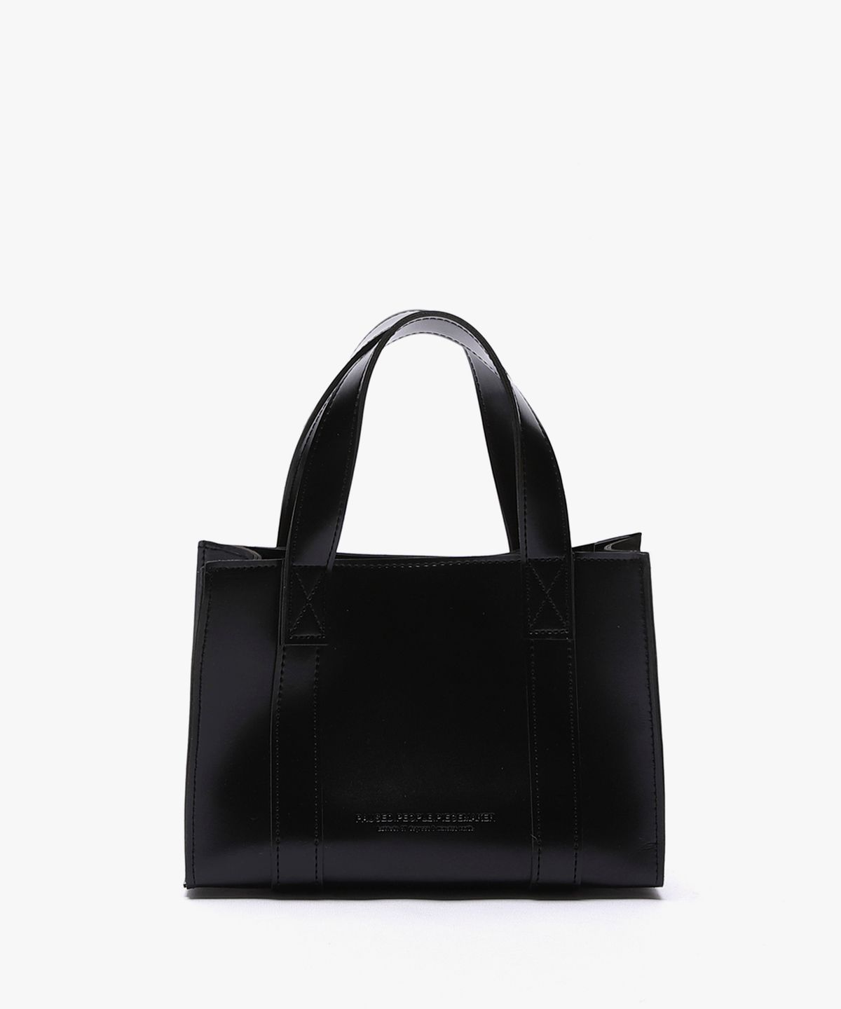 피스메이커(PIECE MAKER) LEATHER 3WAY MINI BAG (BLACK)