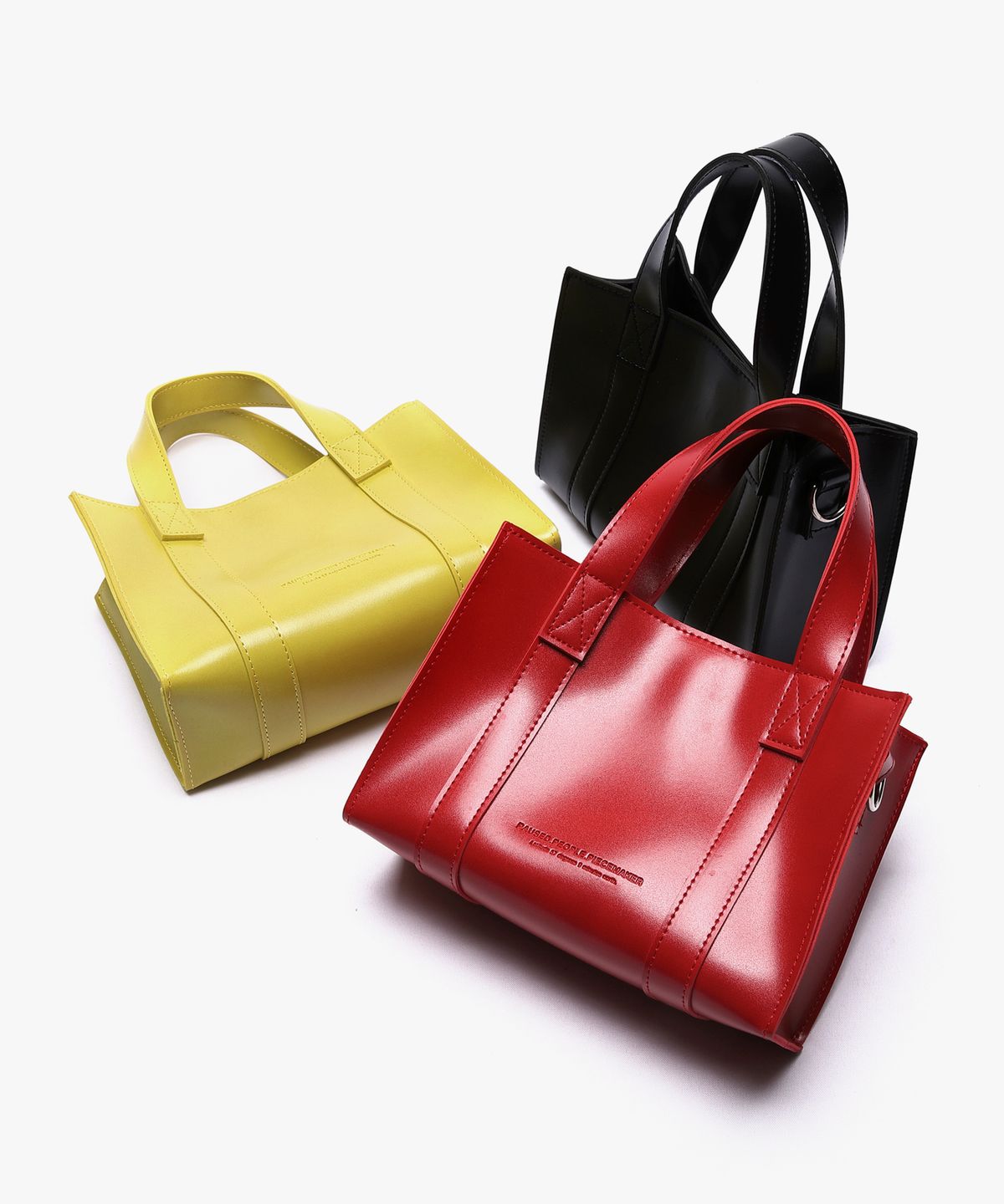 피스메이커(PIECE MAKER) LEATHER 3WAY MINI BAG (BLACK)