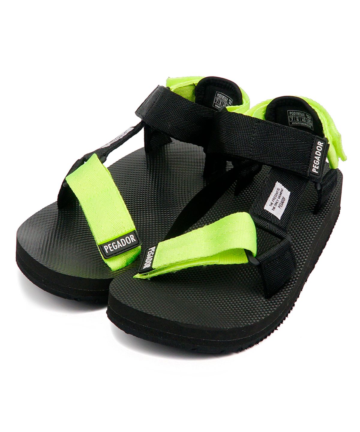 페가도르(PEGADOR) LLUVIA BLK/NEON
