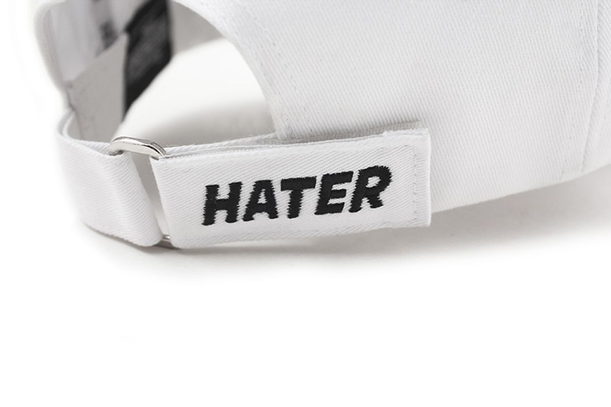헤이터(HATER) 포스 볼캡 화이트
