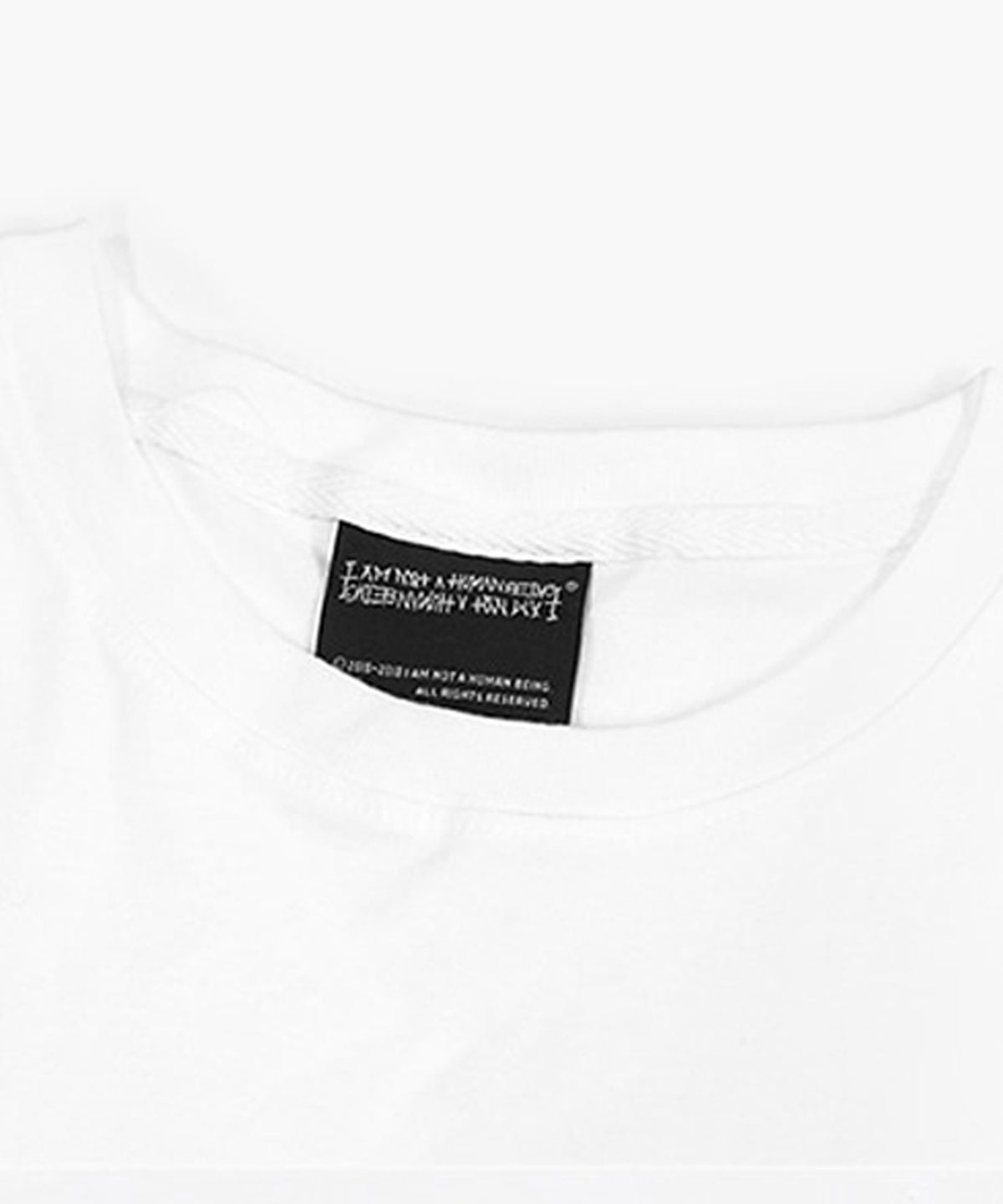 아임낫어휴먼비잉(I AM NOT A HUMAN BEING) MADNESS DOODLE T-SHIRT - WHITE