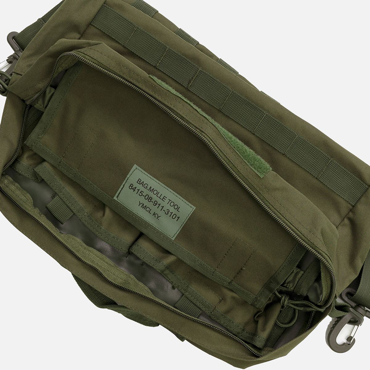 와이엠씨엘케이와이(YMCL KY) MOLLE Shoulder Bag - Olive