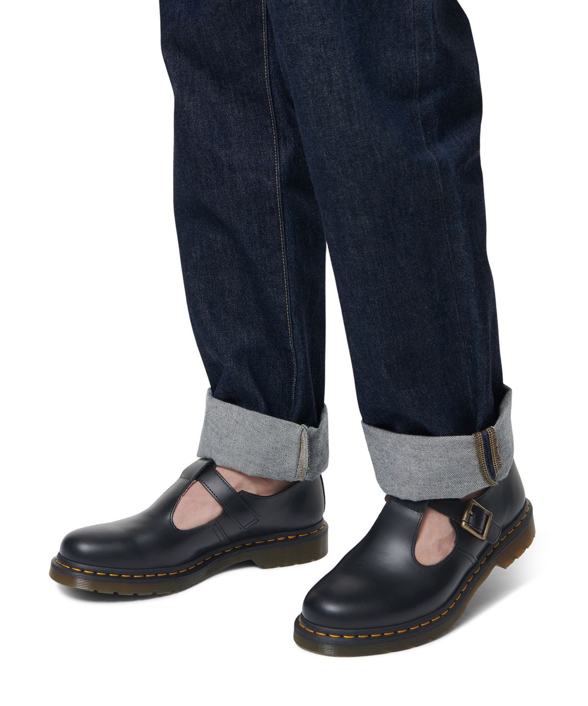 닥터마틴(DR.MARTENS) 폴리 스무스 블랙 / 14852001