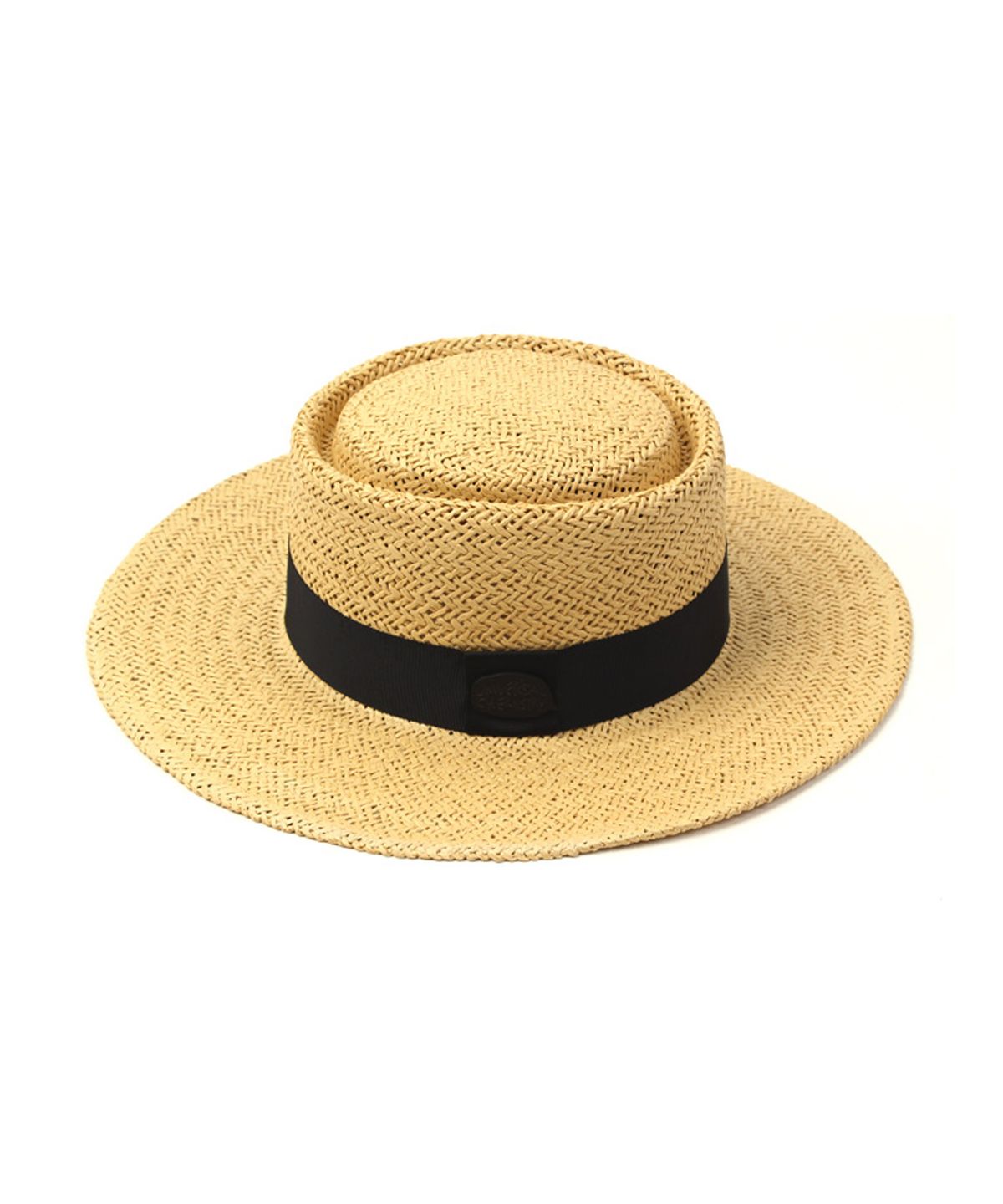 유니버셜 케미스트리(UNIVERSAL CHEMISTRY) Home Beige Flat Fedora 썸머페도라