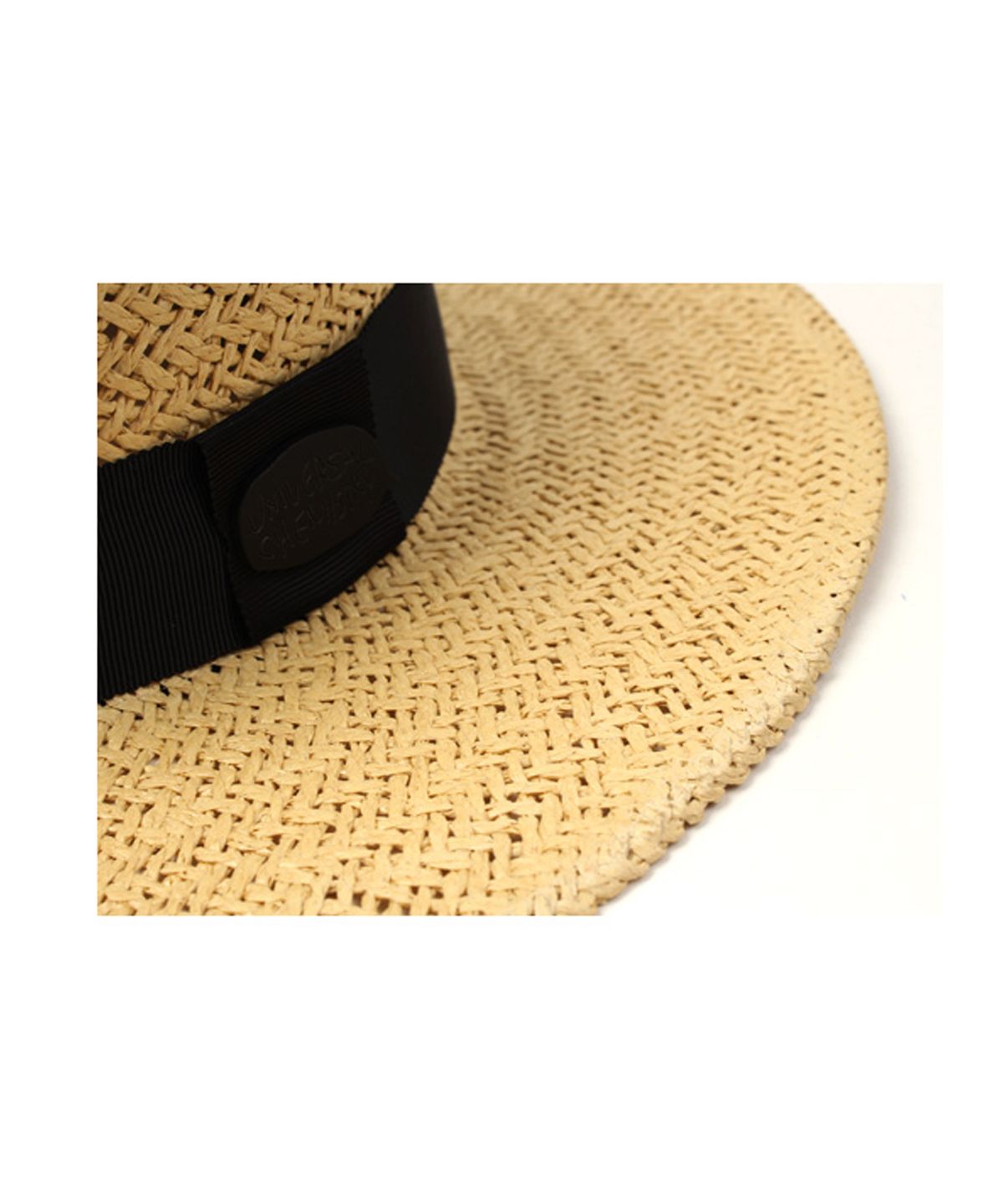 유니버셜 케미스트리(UNIVERSAL CHEMISTRY) Home Beige Flat Fedora 썸머페도라