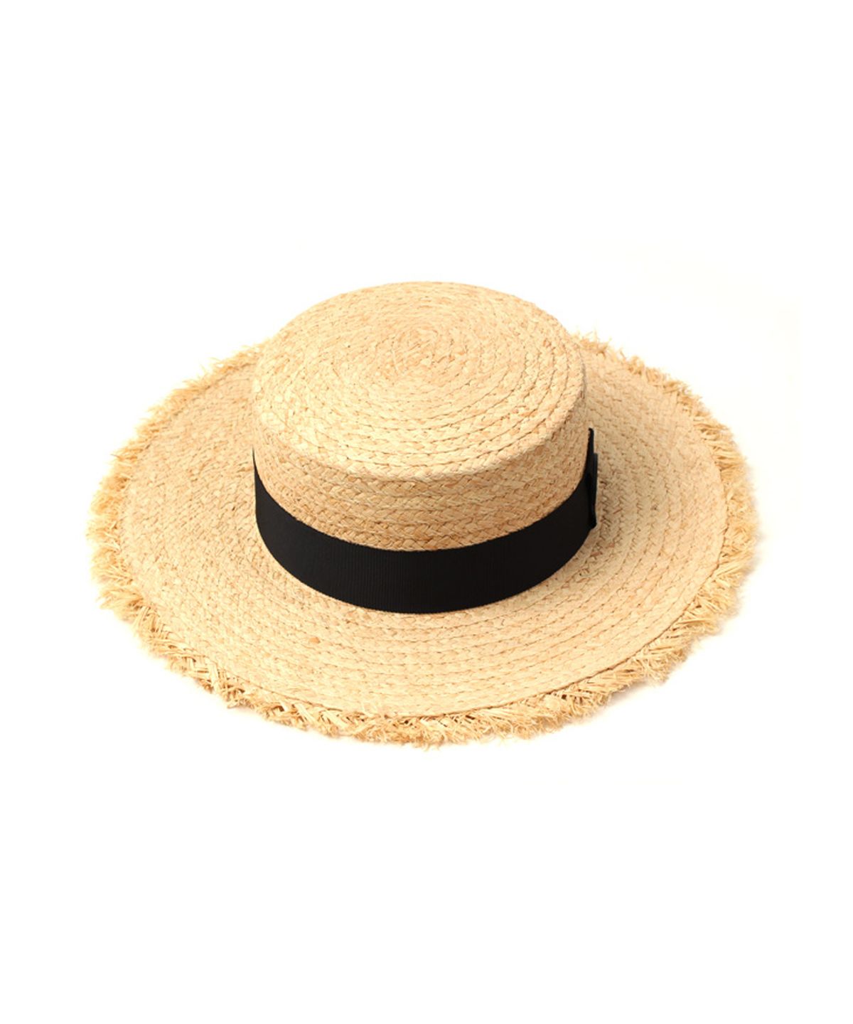 유니버셜 케미스트리(UNIVERSAL CHEMISTRY) Natural Flat Fedora 썸머페도라