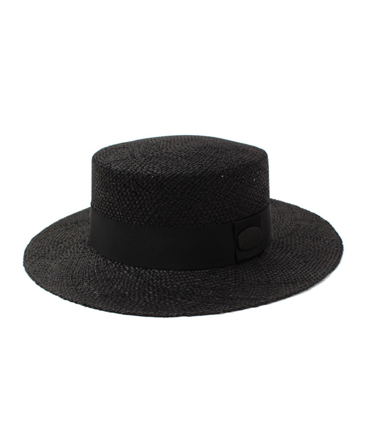 유니버셜 케미스트리(UNIVERSAL CHEMISTRY) Bau Black Flat Fedora 썸머페도라