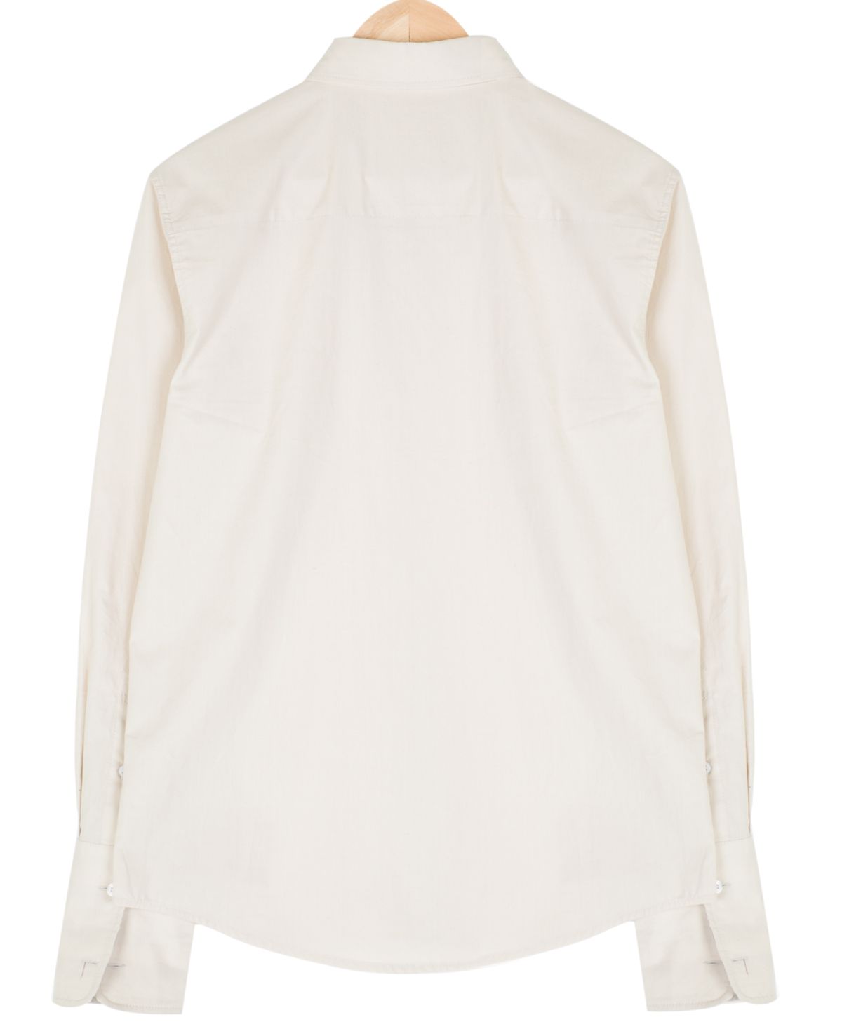 에스아이씨(S.I.C) NORMAL COLLAR & DOUBLE CUFF SHIRT [BEIGE]