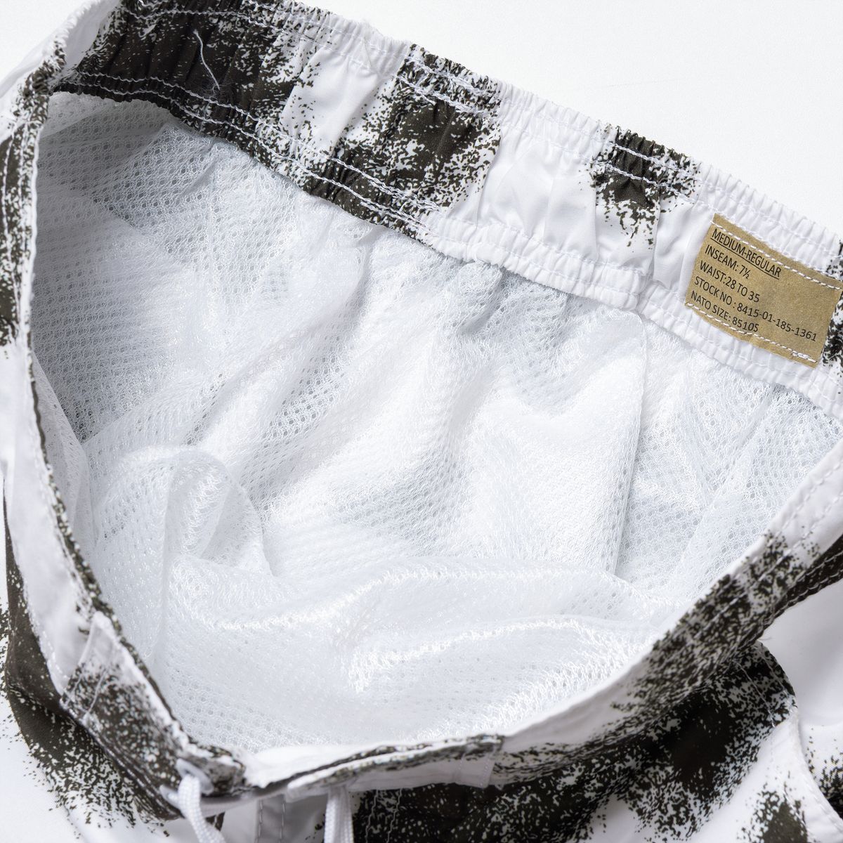 와이엠씨엘케이와이(YMCL KY) Camouflage Swim Pants - Snow