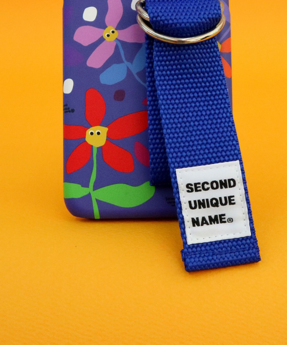 세컨드유니크네임(SECOND UNIQUE NAME) SUN CASE GRAPHIC FLOWER BLUE BLUE (CARD)