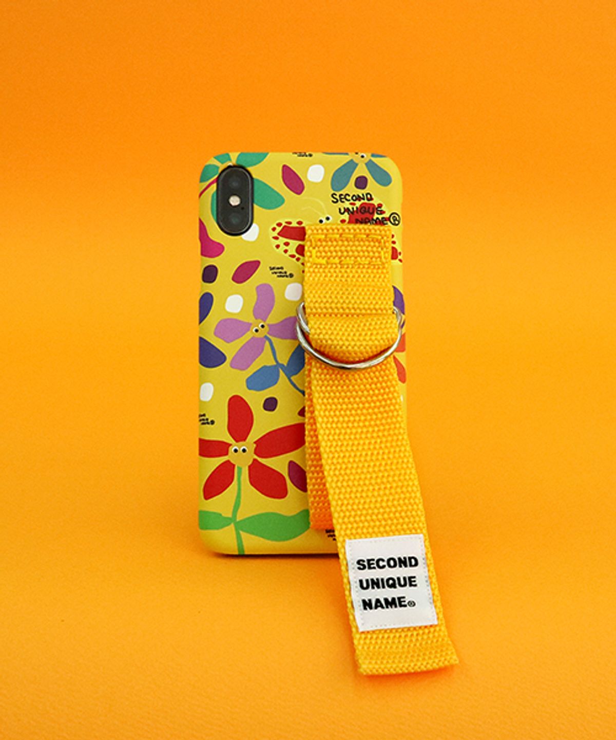 세컨드유니크네임(SECOND UNIQUE NAME) SUN CASE GRAPHIC FLOWER YELLOW YELLOW (CARD)