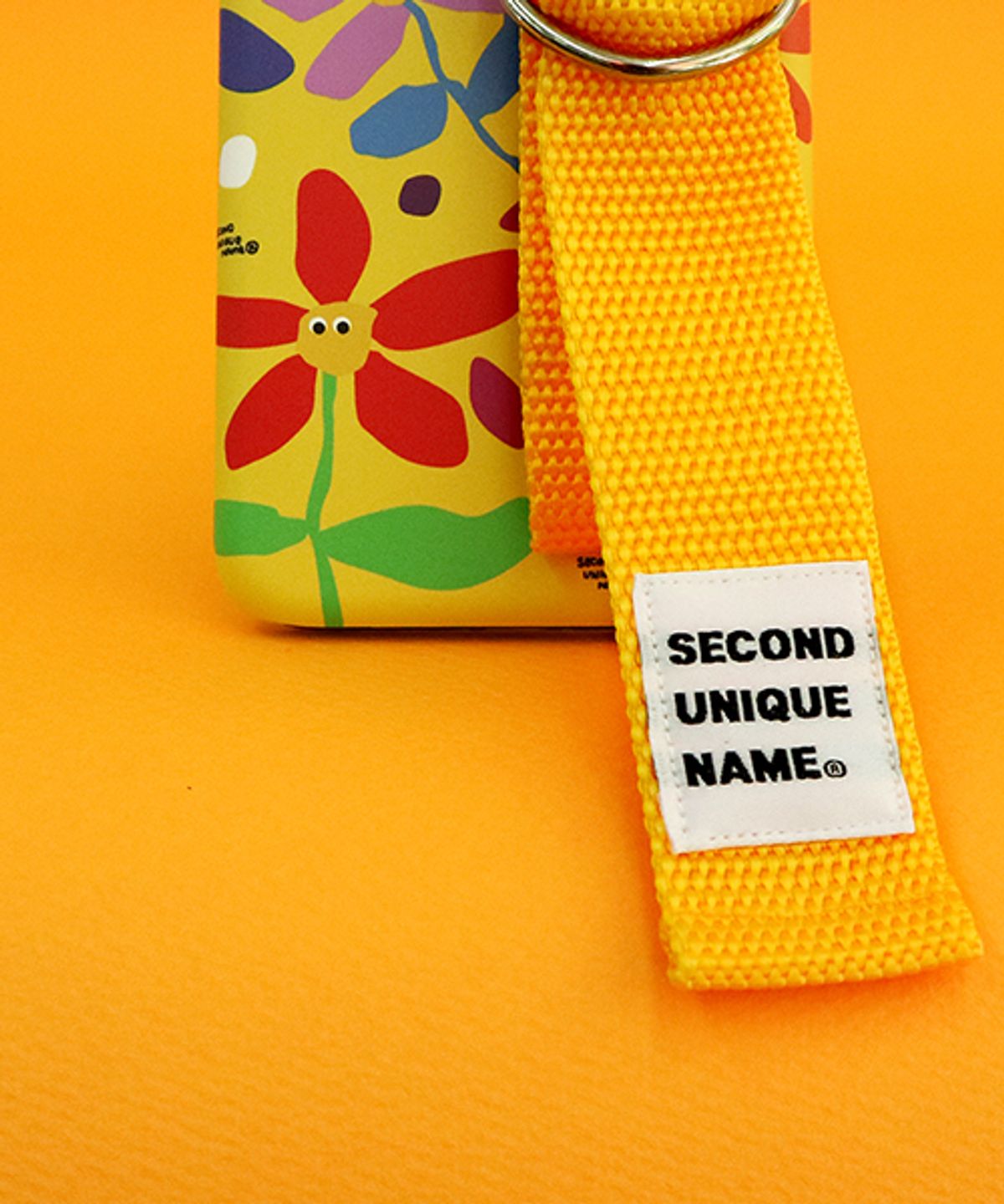 세컨드유니크네임(SECOND UNIQUE NAME) SUN CASE GRAPHIC FLOWER YELLOW YELLOW (CARD)