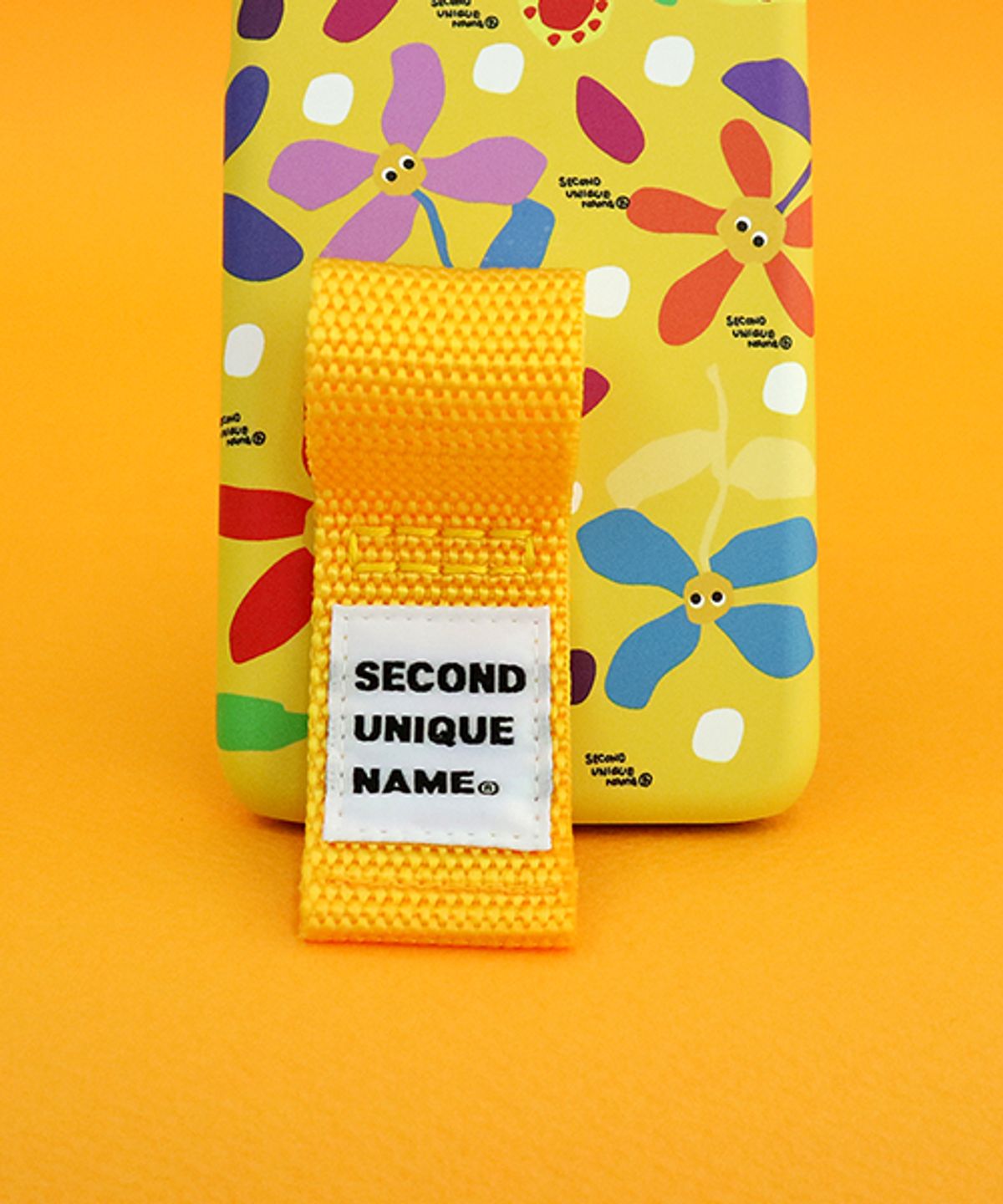 세컨드유니크네임(SECOND UNIQUE NAME) SUN CASE GRAPHIC FLOWER YELLOW YELLOW (FINGER)