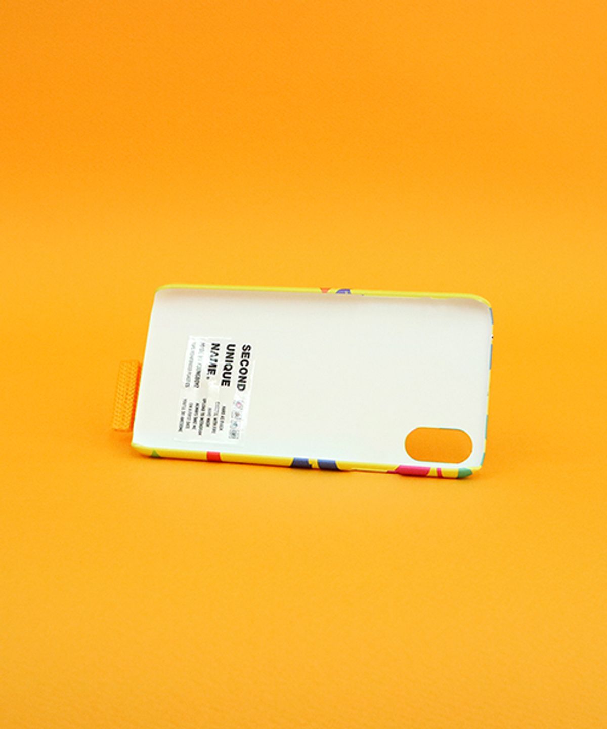 세컨드유니크네임(SECOND UNIQUE NAME) SUN CASE GRAPHIC FLOWER YELLOW YELLOW (FINGER)