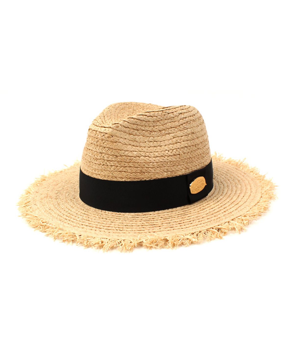 유니버셜 케미스트리(UNIVERSAL CHEMISTRY) Gold Metal Natural Fedora 썸머페도라