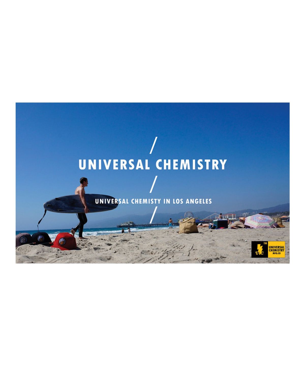 유니버셜 케미스트리(UNIVERSAL CHEMISTRY) Black Flat Panama Hat 파나마햇