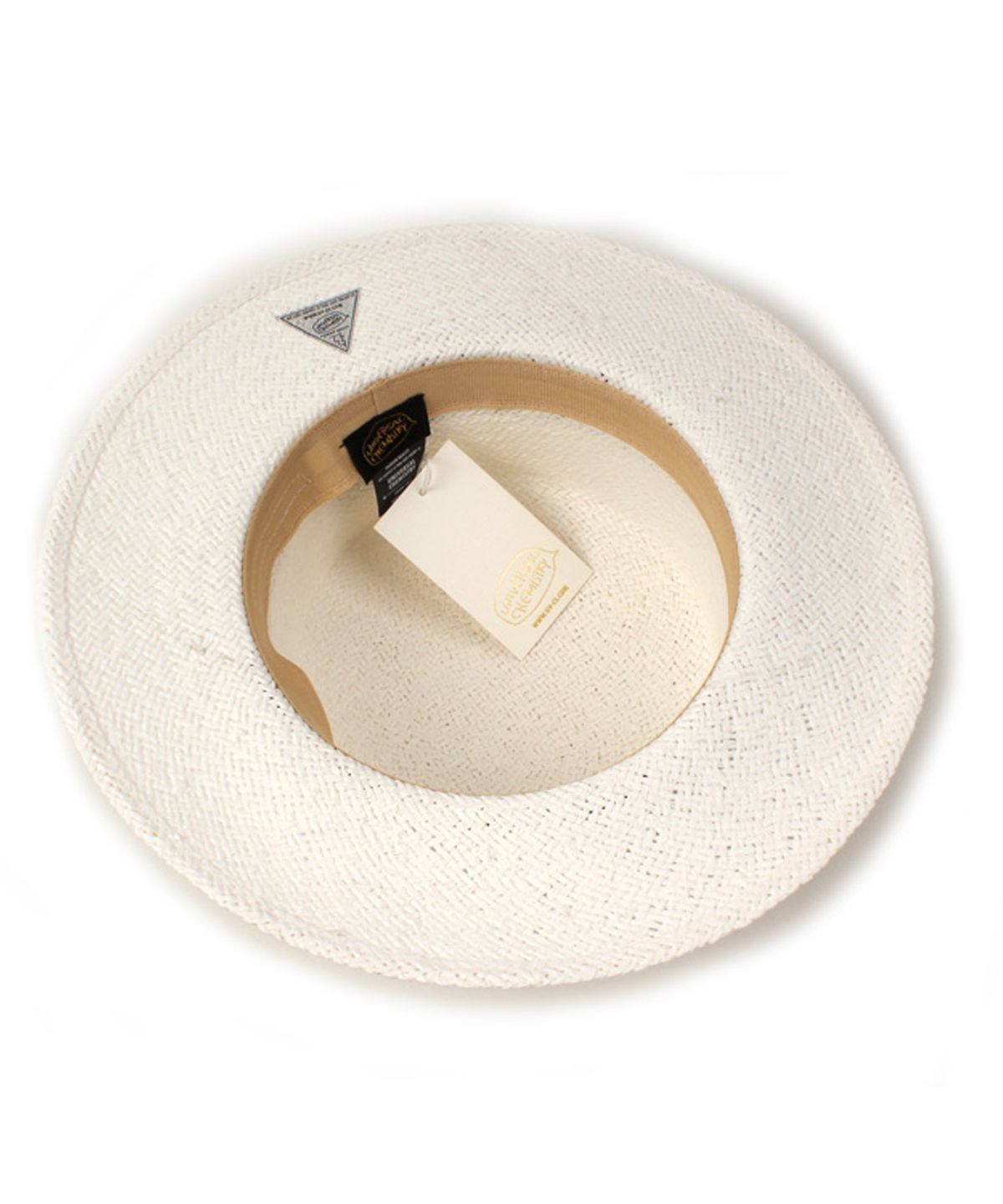 유니버셜 케미스트리(UNIVERSAL CHEMISTRY) White Flat Panama Hat 파나마햇