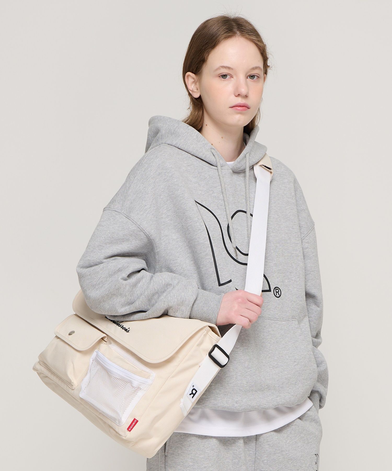 ROIDESROIS◆HUSH MESSENGER BAG◆日本未入荷◆UNISEX MUSINSA | ROIDESROIS Hush mesh pocket cross messenger bag