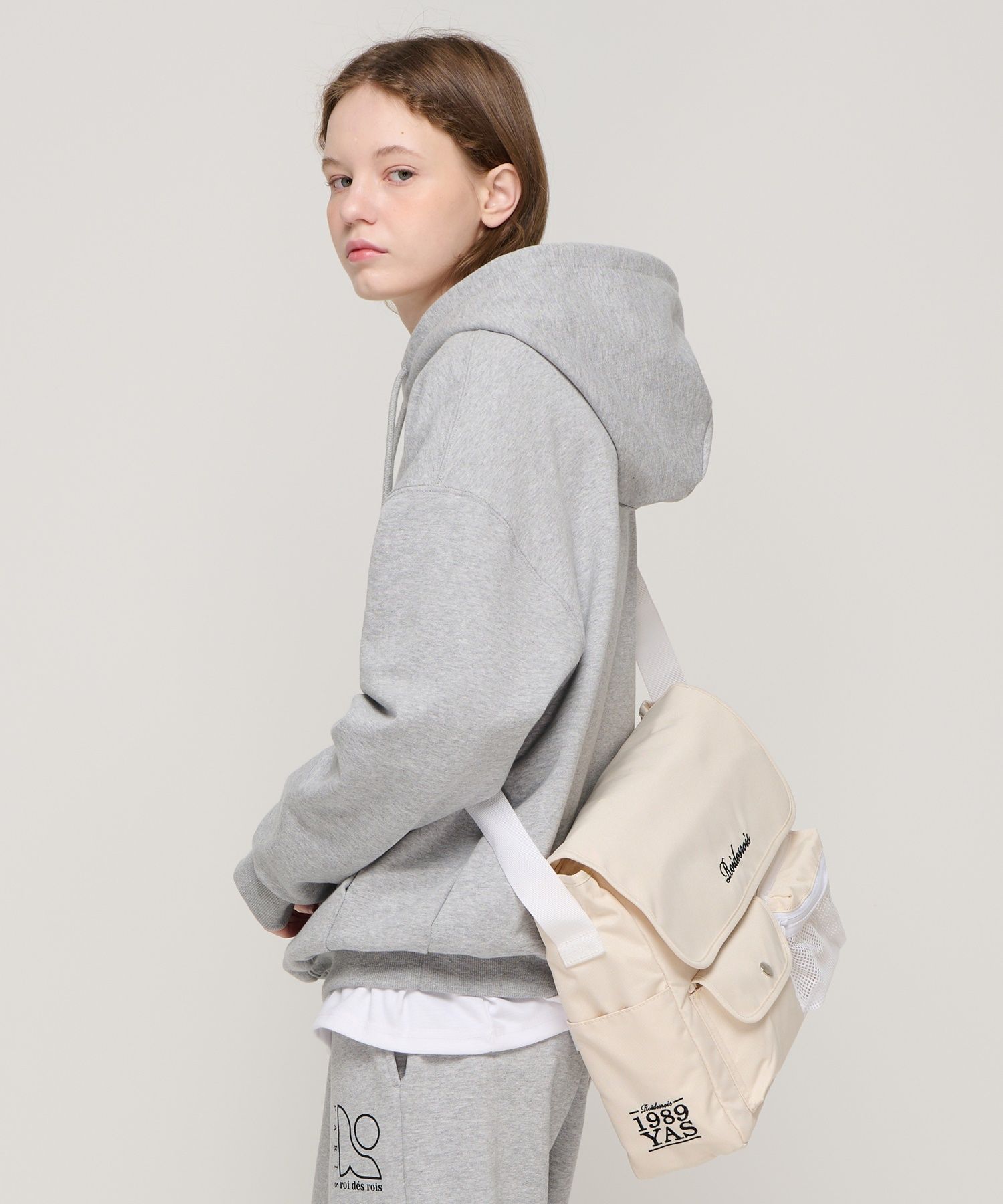ROIDESROIS◆HUSH MESSENGER BAG◆日本未入荷◆UNISEX MUSINSA | ROIDESROIS Hush mesh pocket cross messenger bag