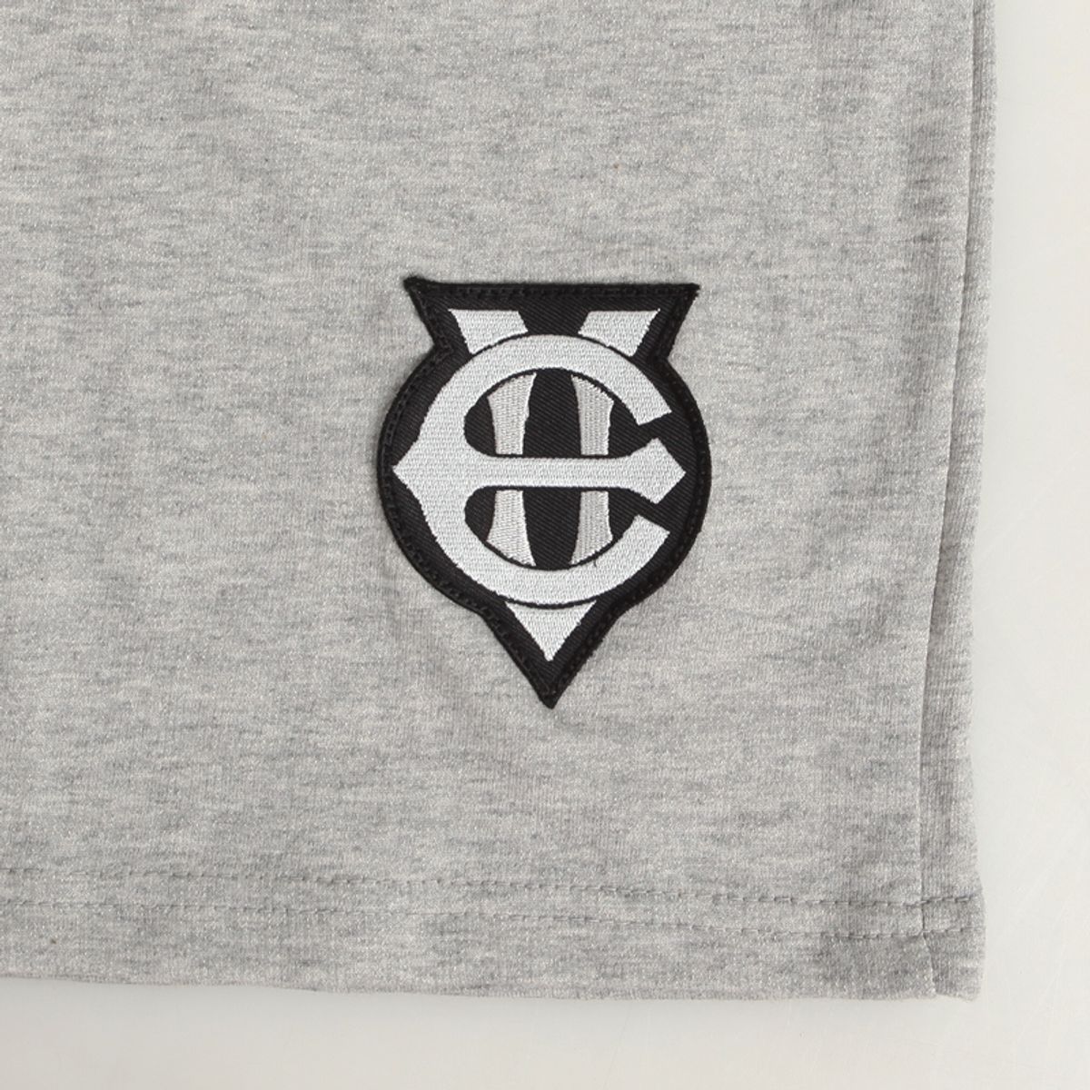 에잇볼륨(EIGHTVOLUME) EV Emblem Half Pants (Gray)