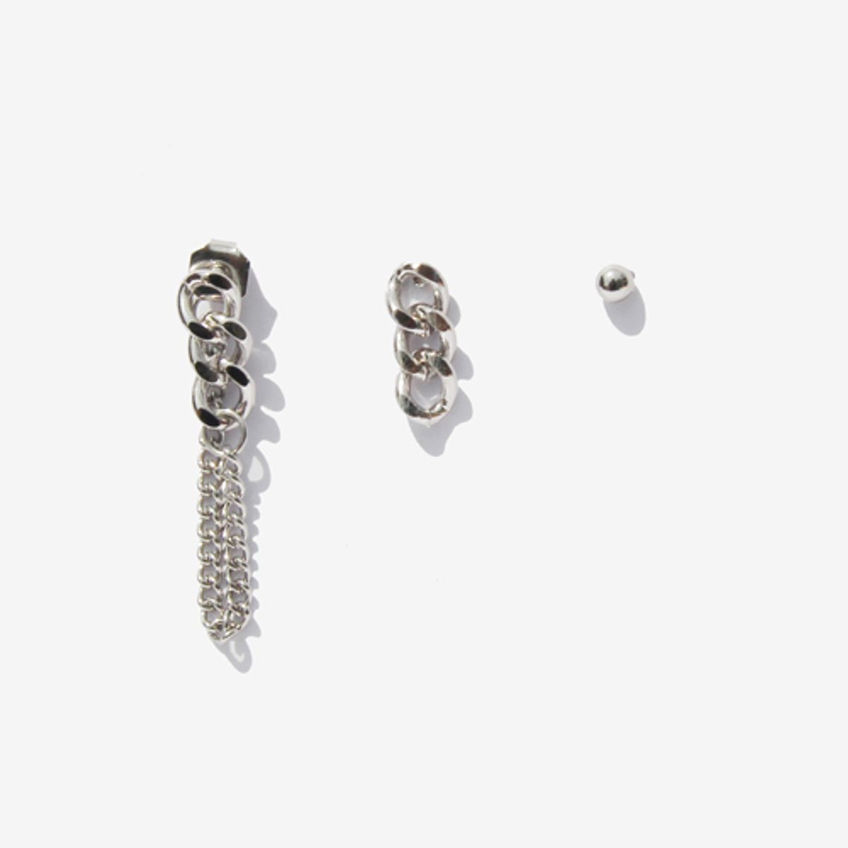러쉬오프(RUSH OFF) Unisex Little Funky Earring 3set/리틀 펑키 이어링 3세트