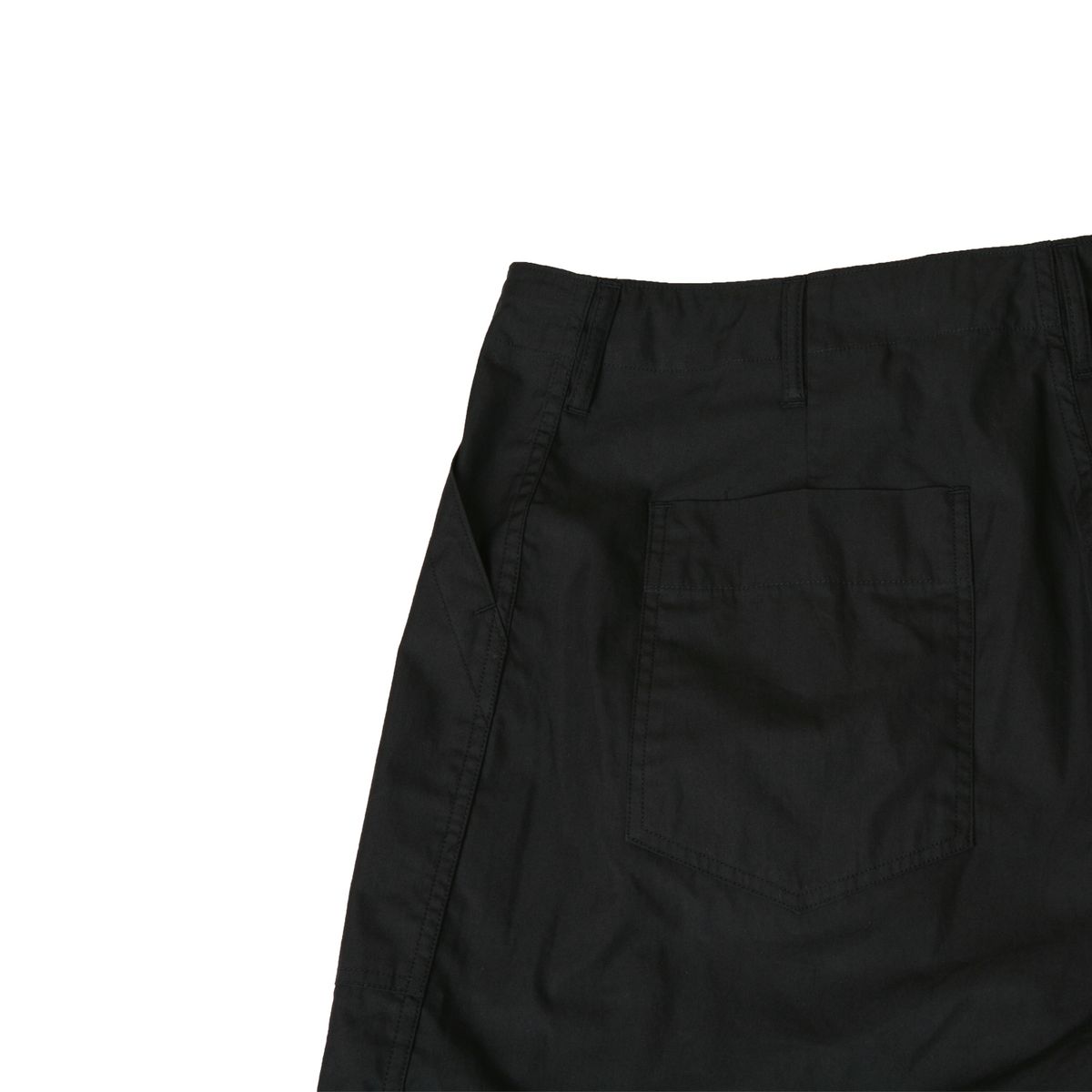 스웰맙(SWELLMOB) 3/4 fatigue string shorts -black-