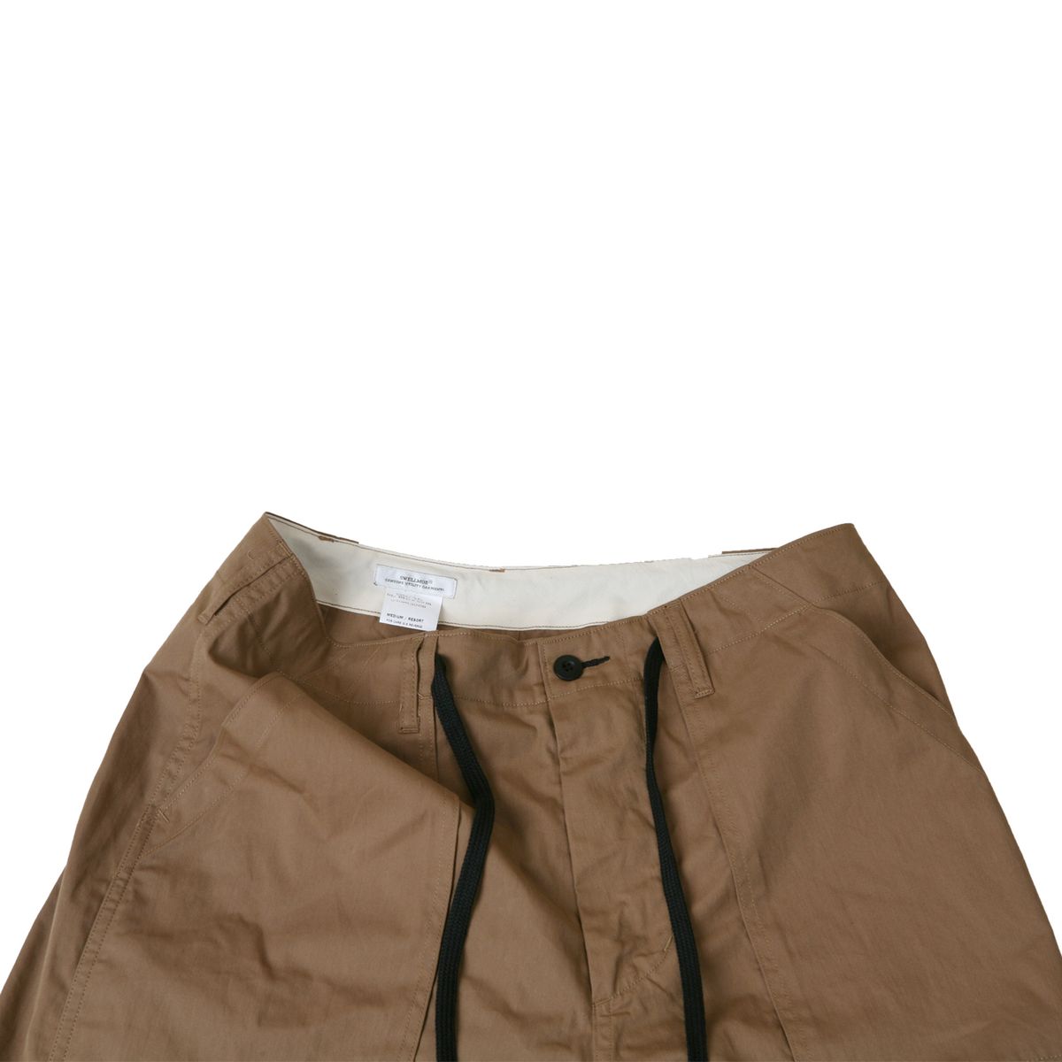 스웰맙(SWELLMOB) 3/4 fatigue string shorts -light brown-