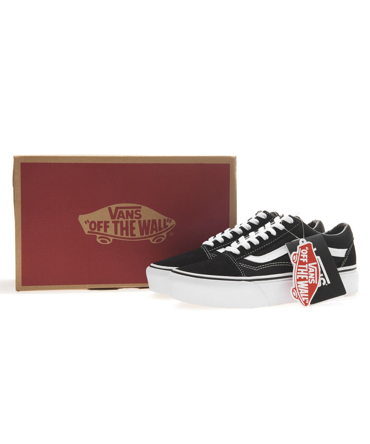 반스(VANS) 올드스쿨 플랫폼 - 블랙:화이트 / VN0A3B3UY281