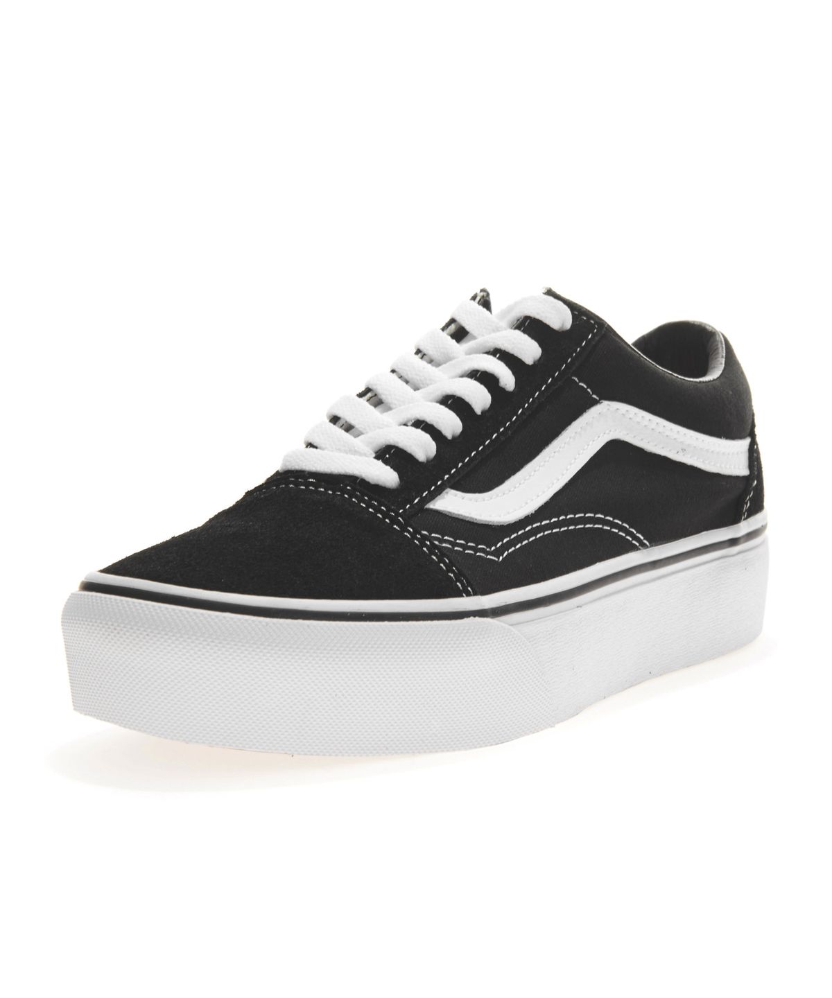 반스(VANS) 올드스쿨 플랫폼 - 블랙:화이트 / VN0A3B3UY281