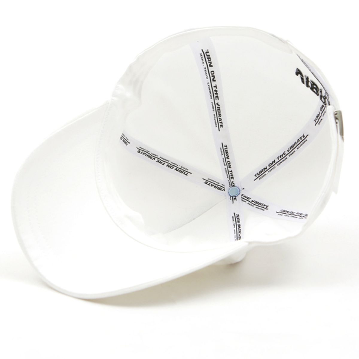 바이브레이트(VIBRATE) HAND SHAKE SIGN BALL CAP (white)