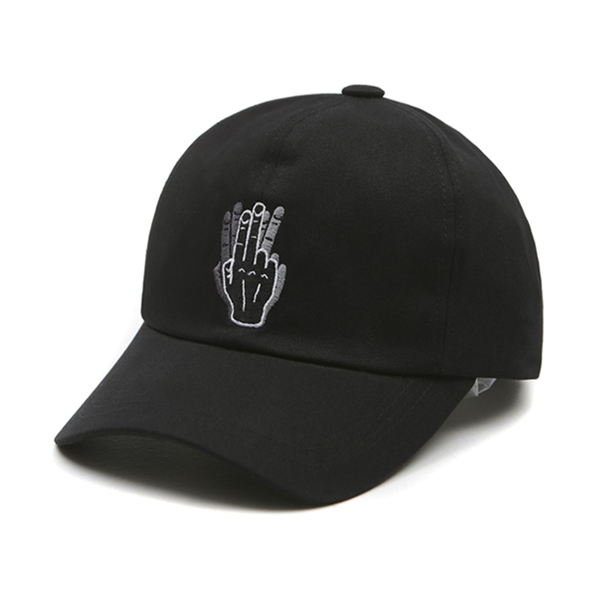 바이브레이트(VIBRATE) HAND SHAKE SIGN BALL CAP (black)