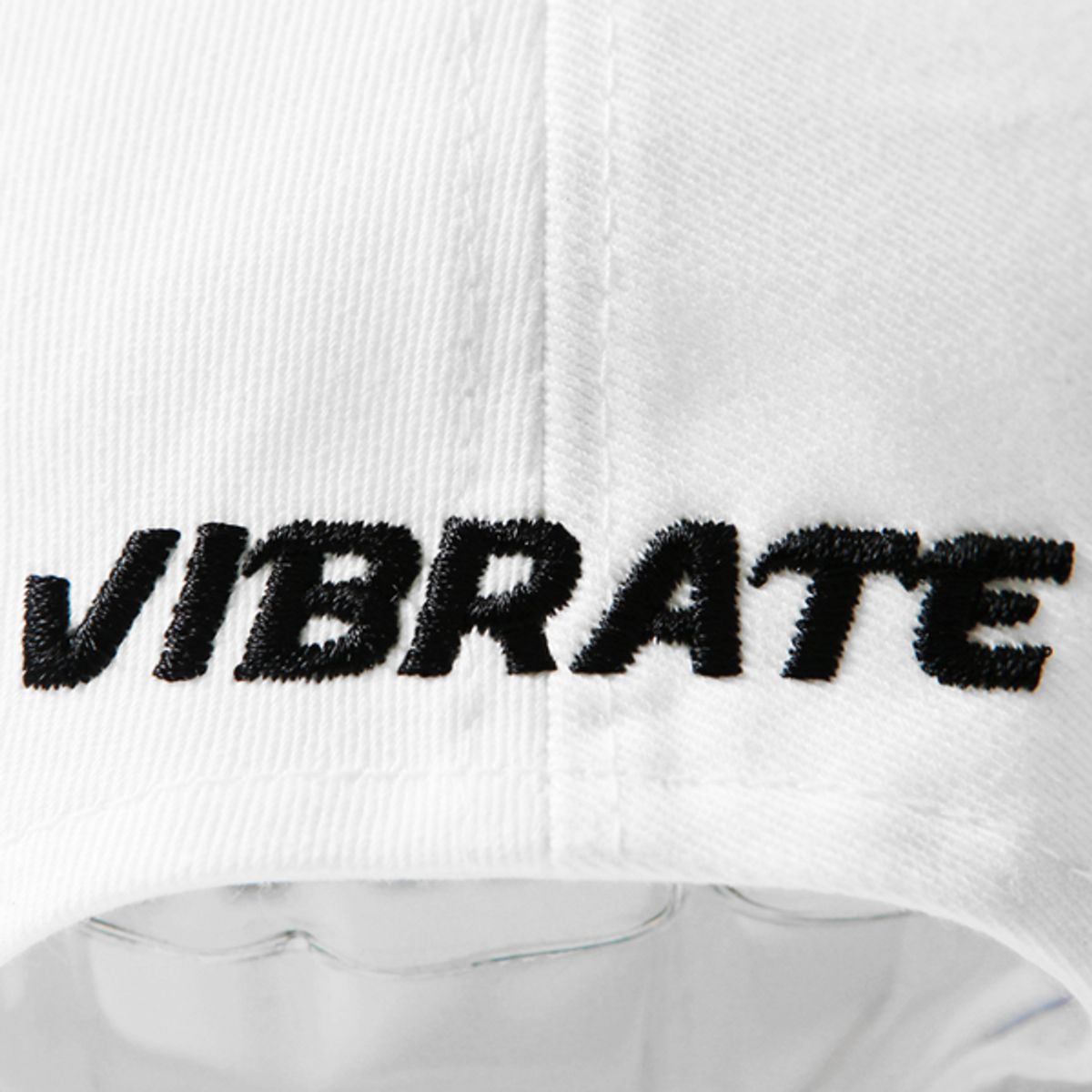 바이브레이트(VIBRATE) MINI CLASSIC HAND LOGO BALL CAP (white)