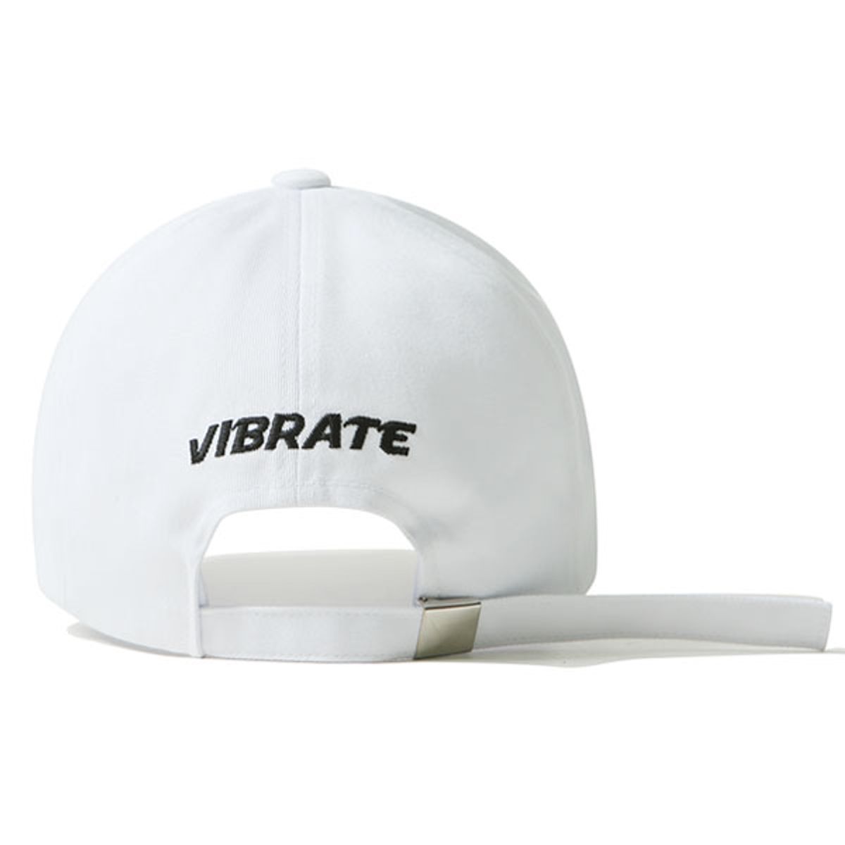 바이브레이트(VIBRATE) MINI CLASSIC HAND LOGO BALL CAP (white)
