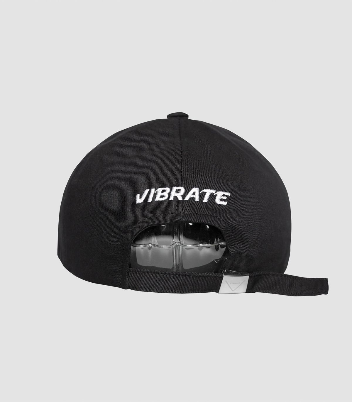 바이브레이트(VIBRATE) MINI CLASSIC HAND LOGO BALL CAP (black)