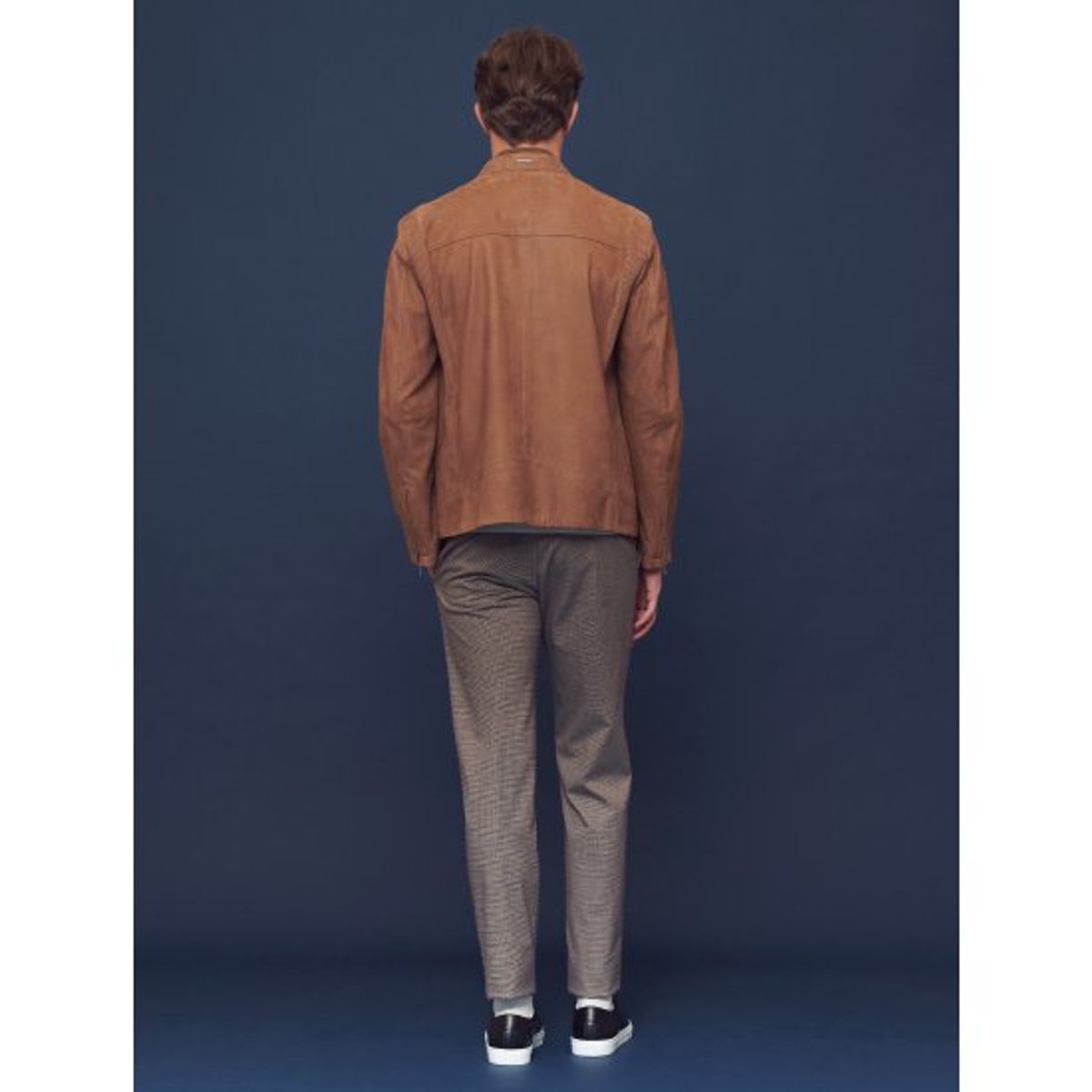빈폴 멘(BEANPOLE MEN) 브릭 레더 블루종 (BC873ZA01C)