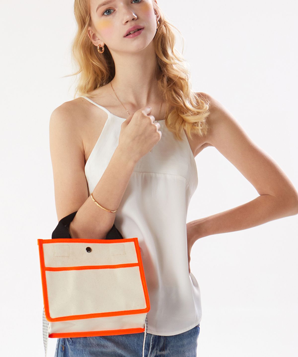앤오즈(ANODDS) FRAM MINI canvas bag 7 color