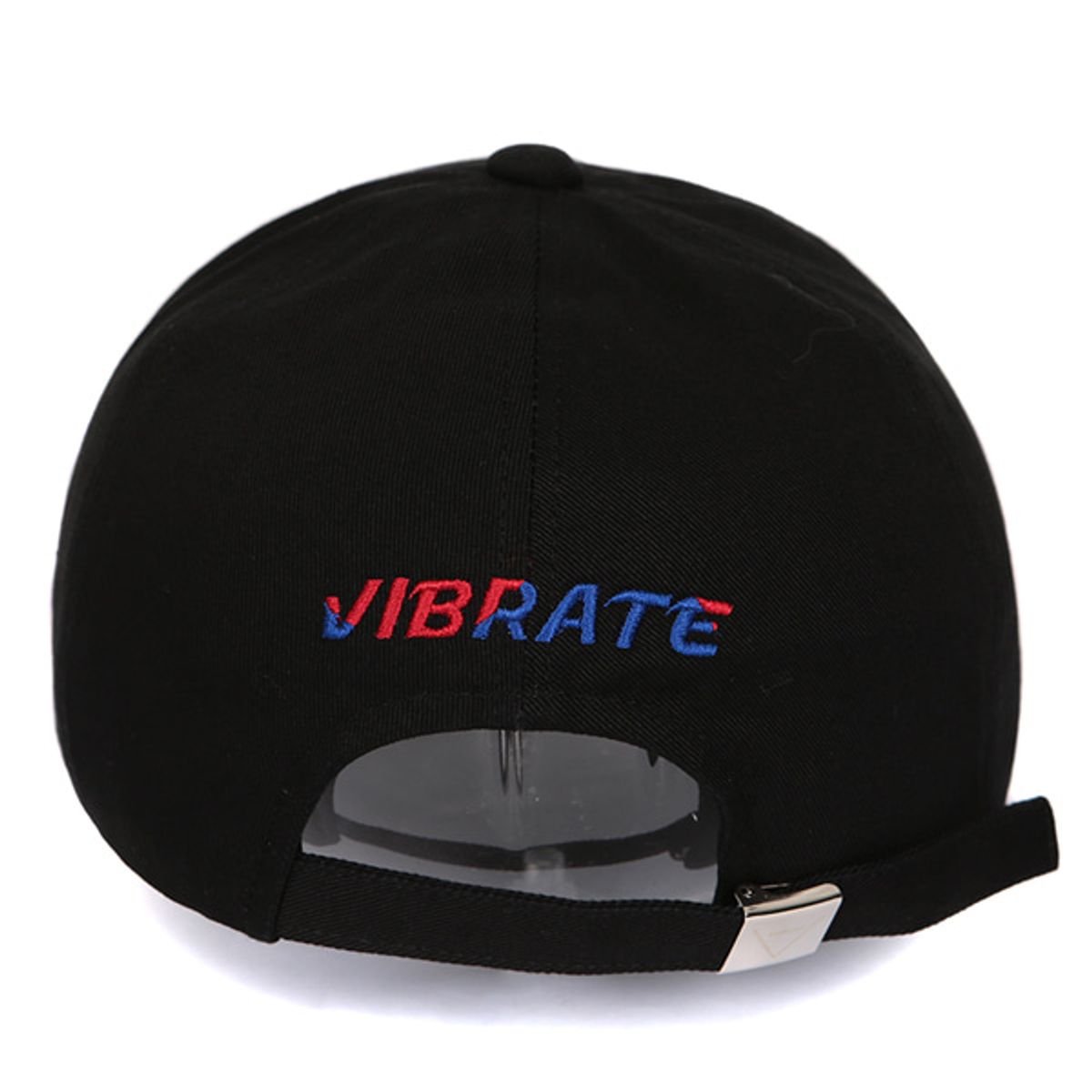 바이브레이트(VIBRATE) KOREAN FLAG LOGO BALL CAP (BLACK)