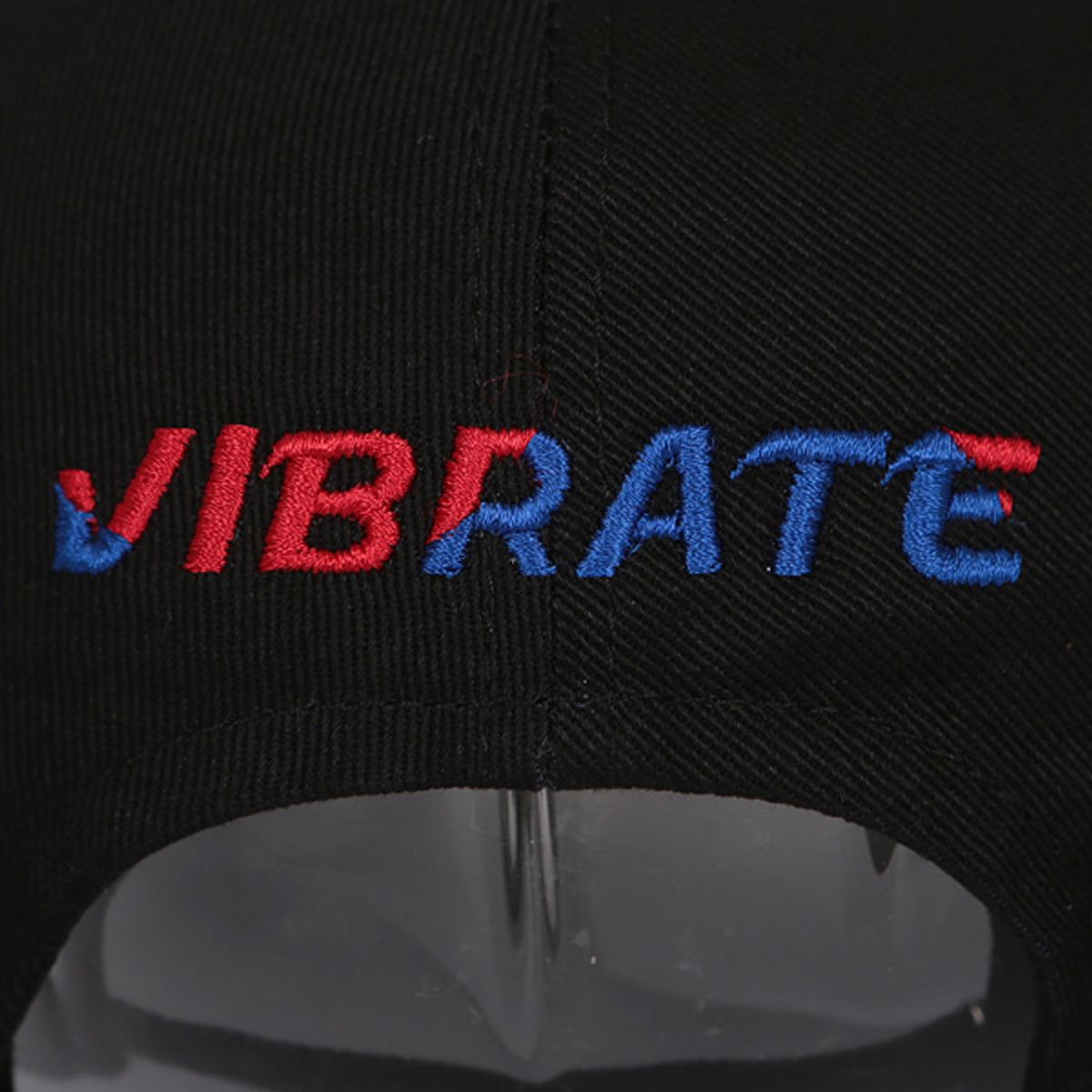 바이브레이트(VIBRATE) KOREAN FLAG LOGO BALL CAP (BLACK)