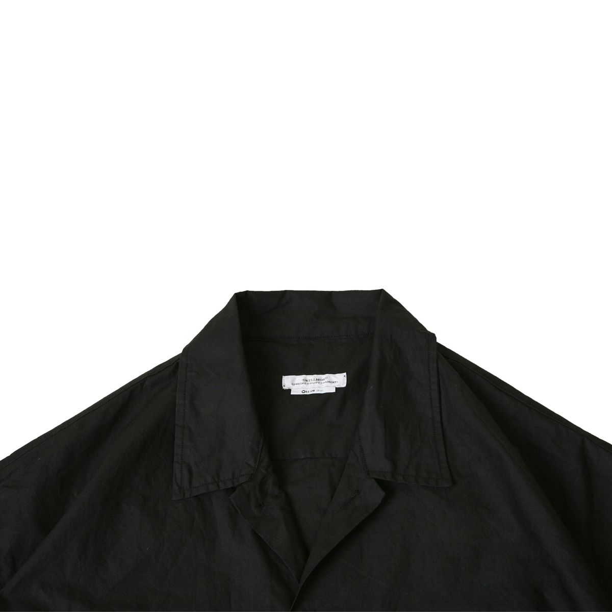 스웰맙(SWELLMOB) 4PL SHIRTS -BLACK-